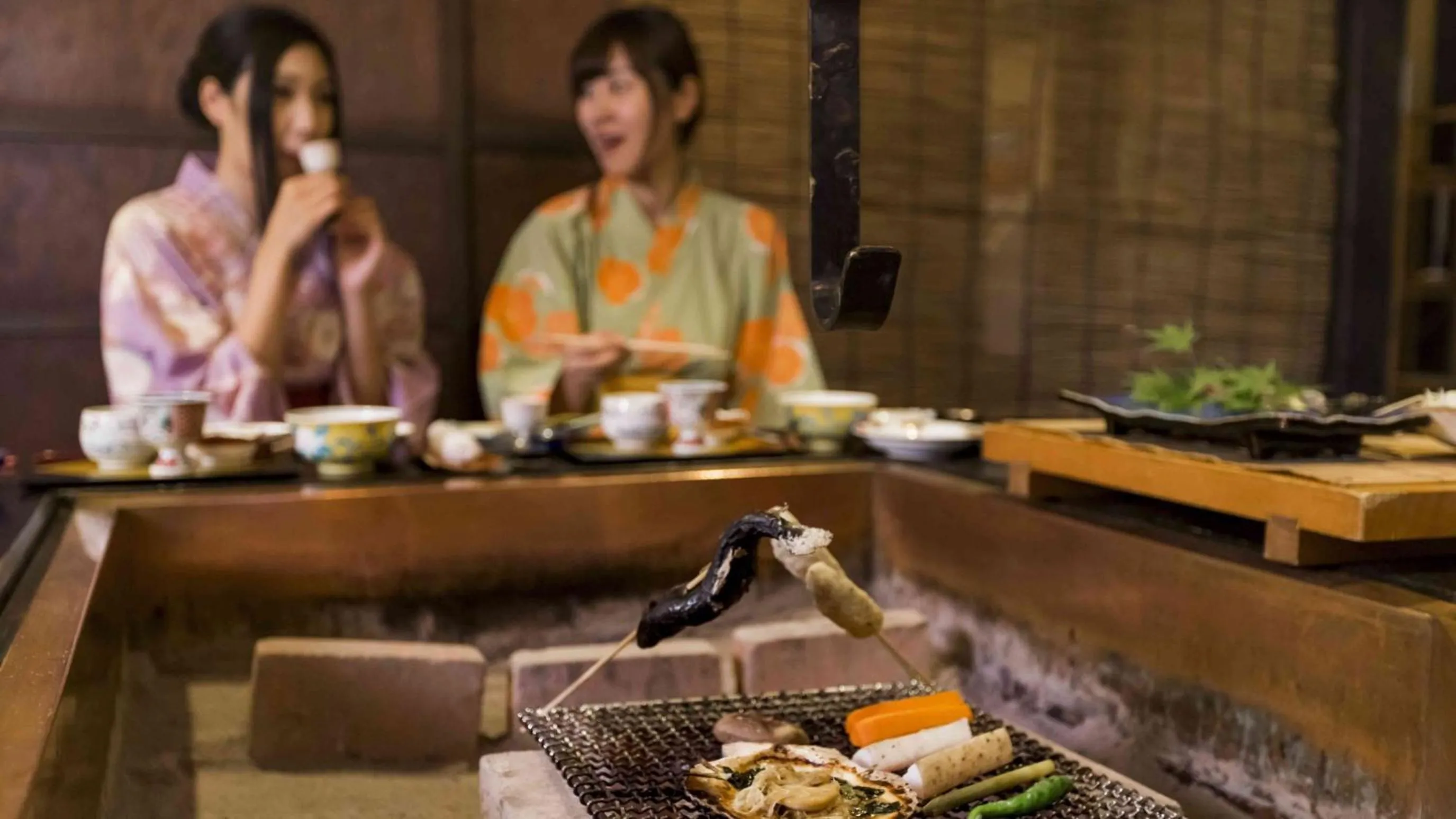 Dinner in Hotel Morinokaze Oshuku