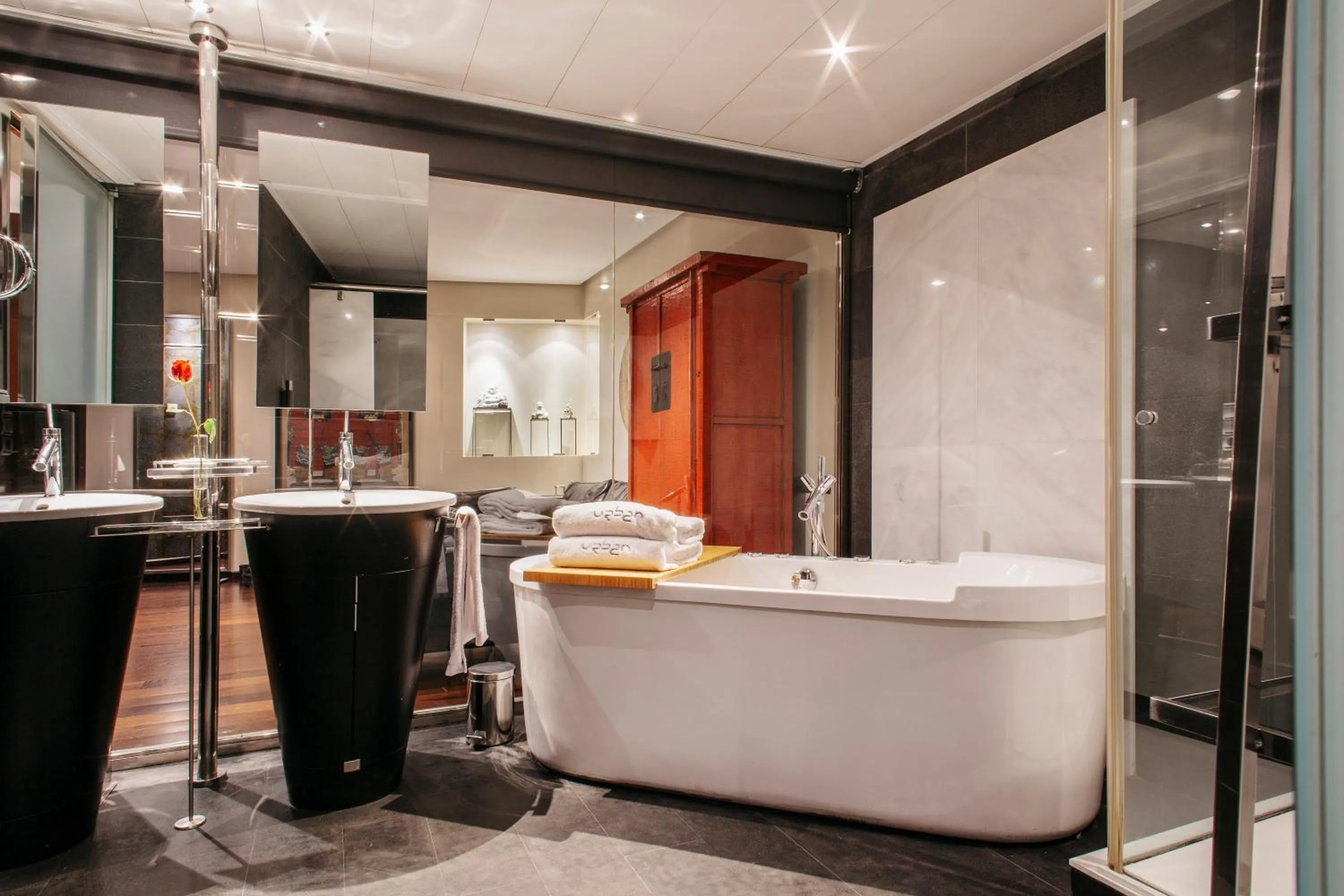 Bathroom in Hotel Urban, a Small Luxury Hotel of the World