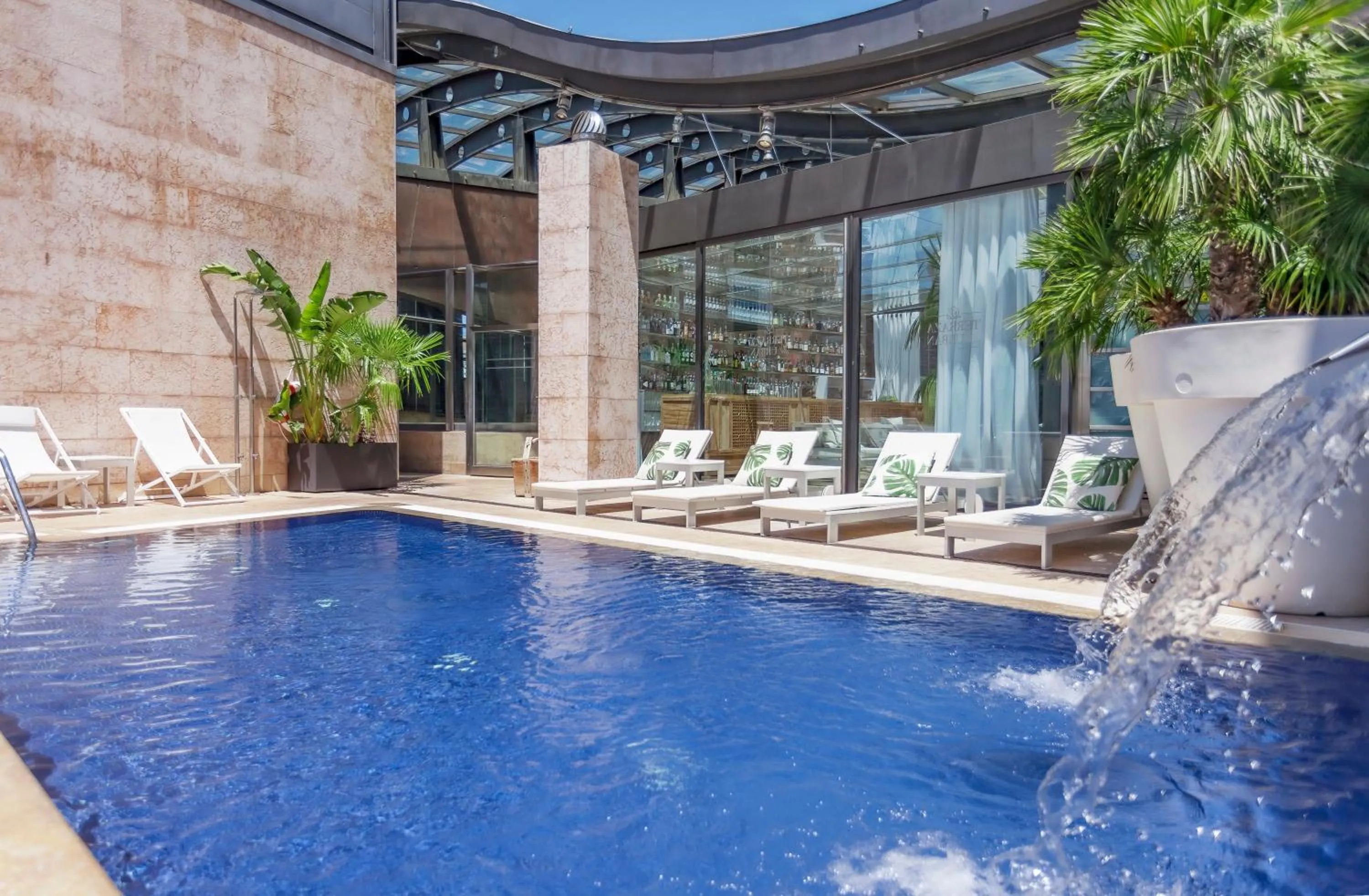 Swimming pool in Hotel Urban, a Small Luxury Hotel of the World