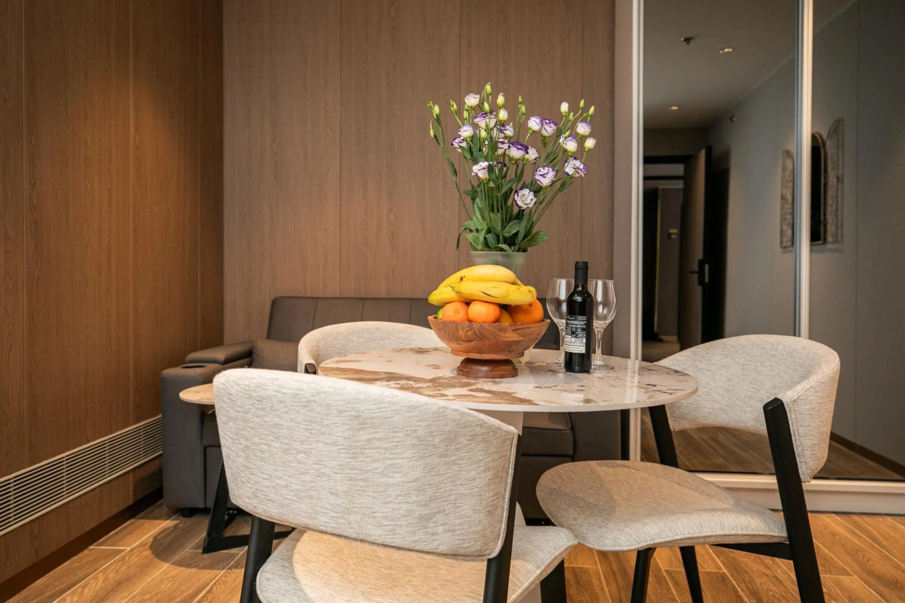 Living room in Herzl Boutique Hotel & Apartments by Domus