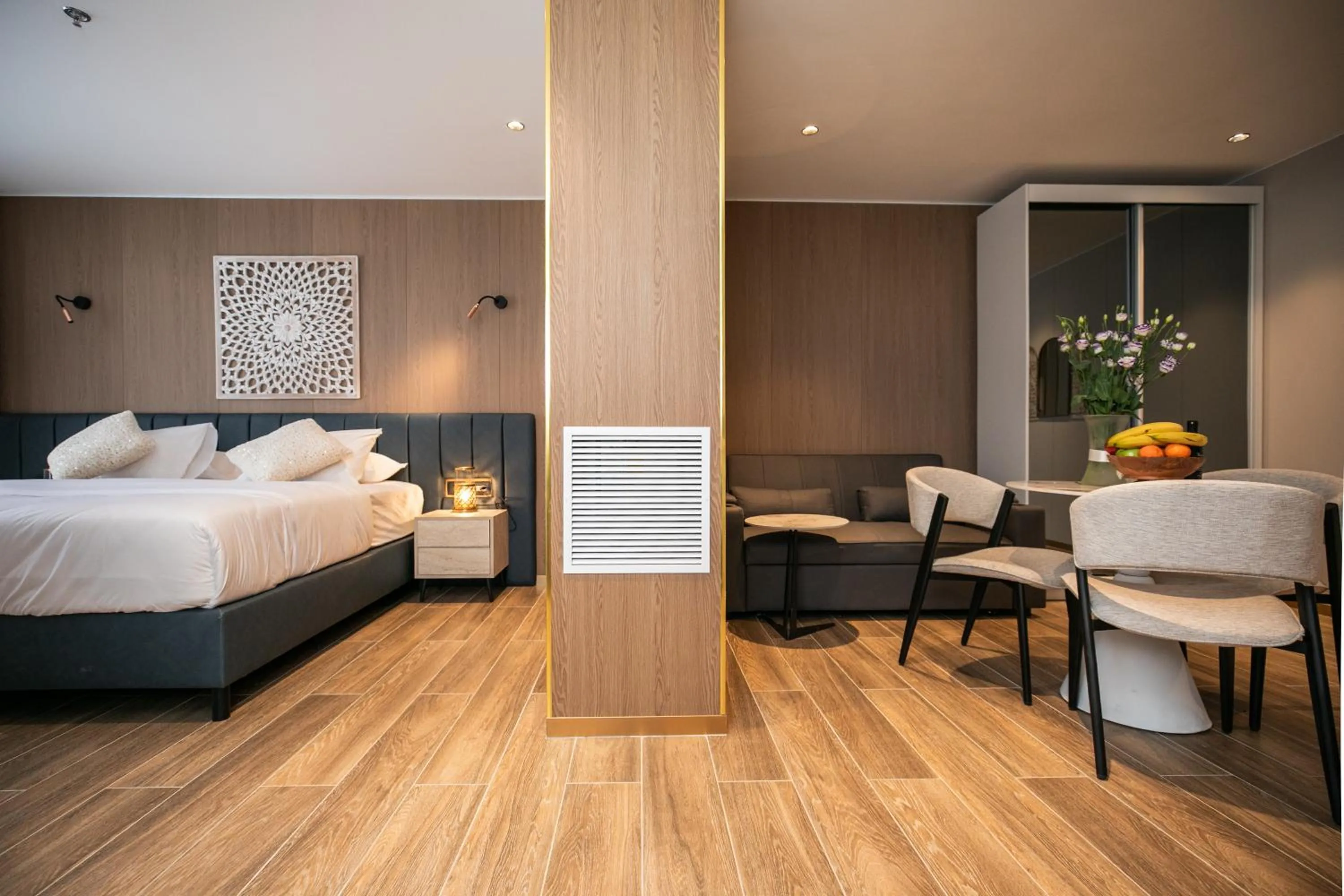 Bed in Herzl Boutique Hotel & Apartments by Domus