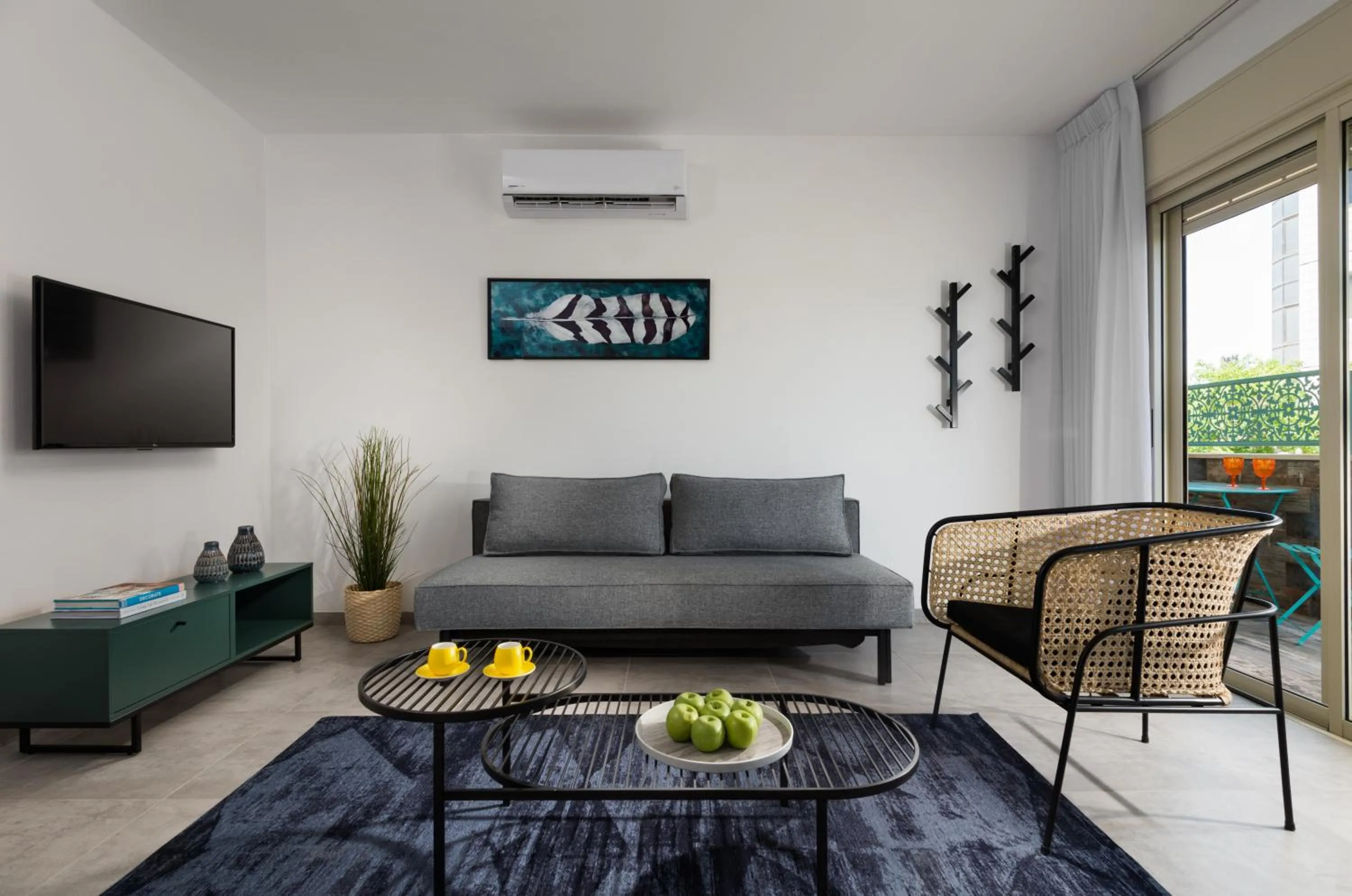 Living room in Herzl Boutique Hotel & Apartments by Domus