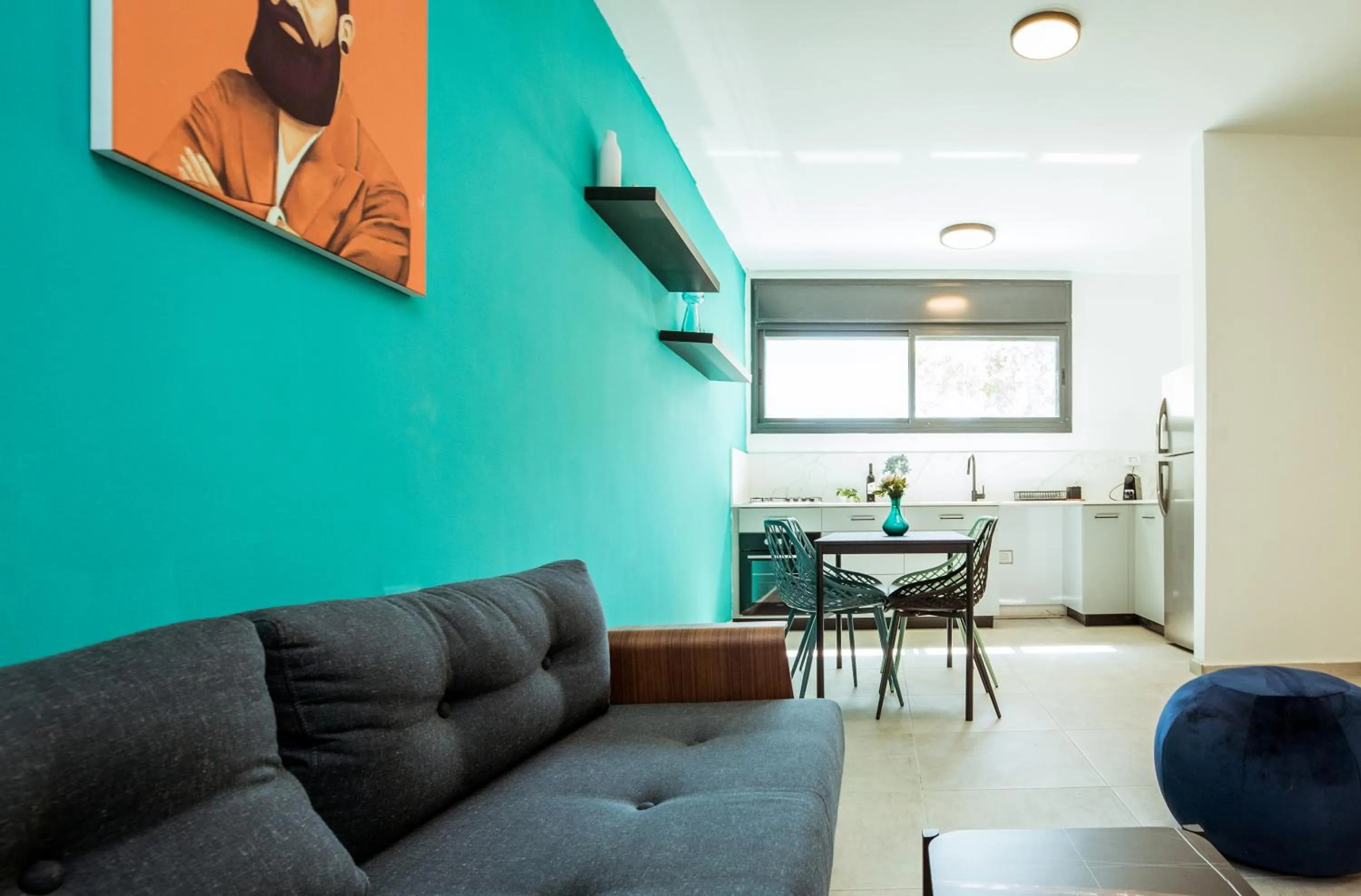 Seating area in Herzl Boutique Hotel & Apartments by Domus