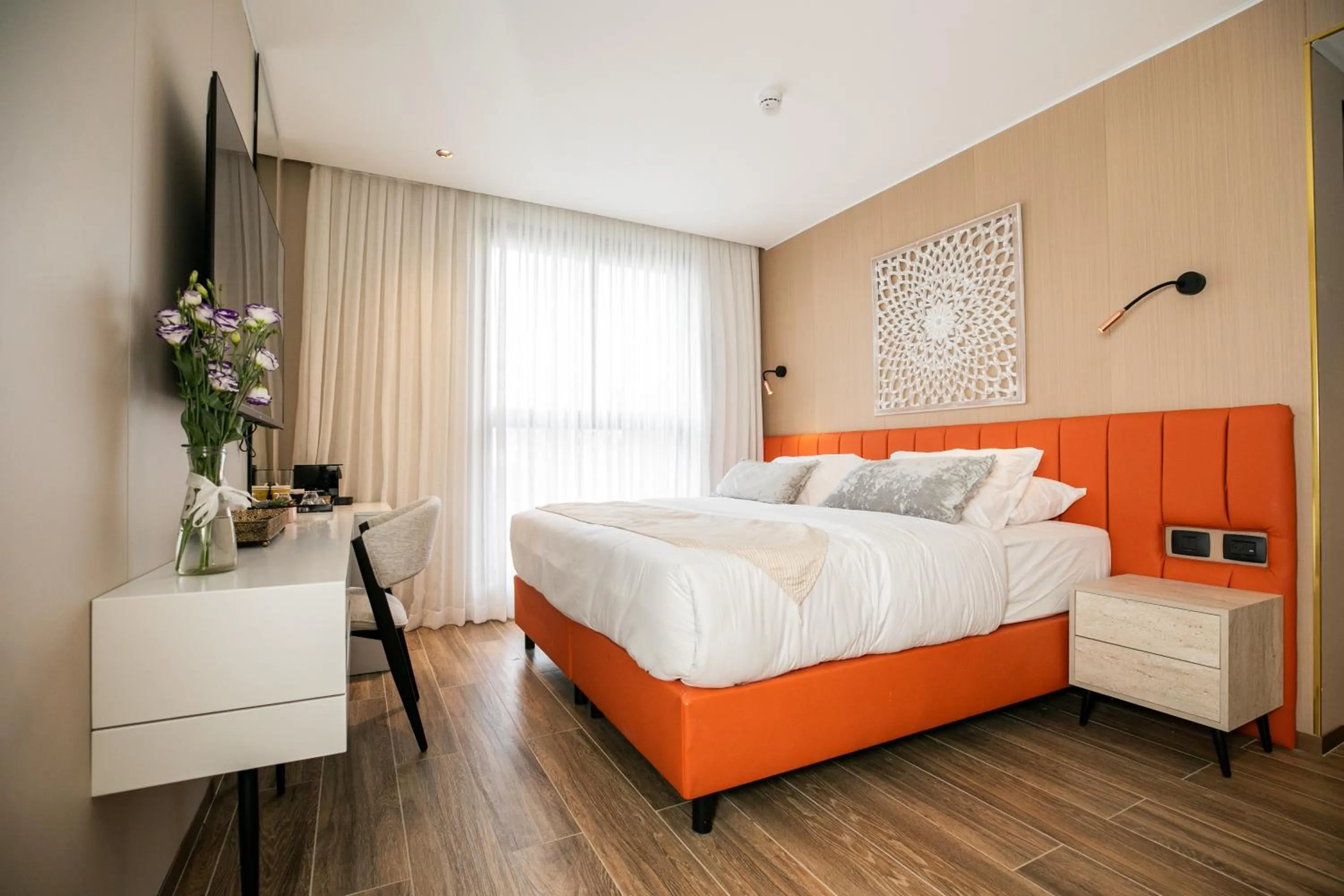Bed in Herzl Boutique Hotel & Apartments by Domus