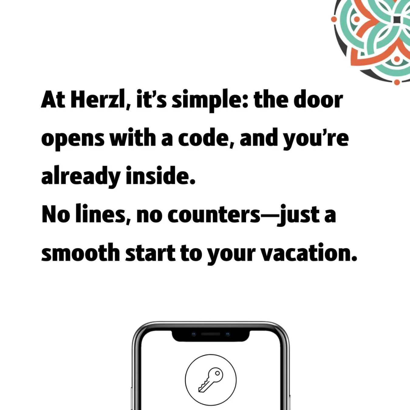 Text overlay in Herzl Boutique Hotel & Apartments by Domus
