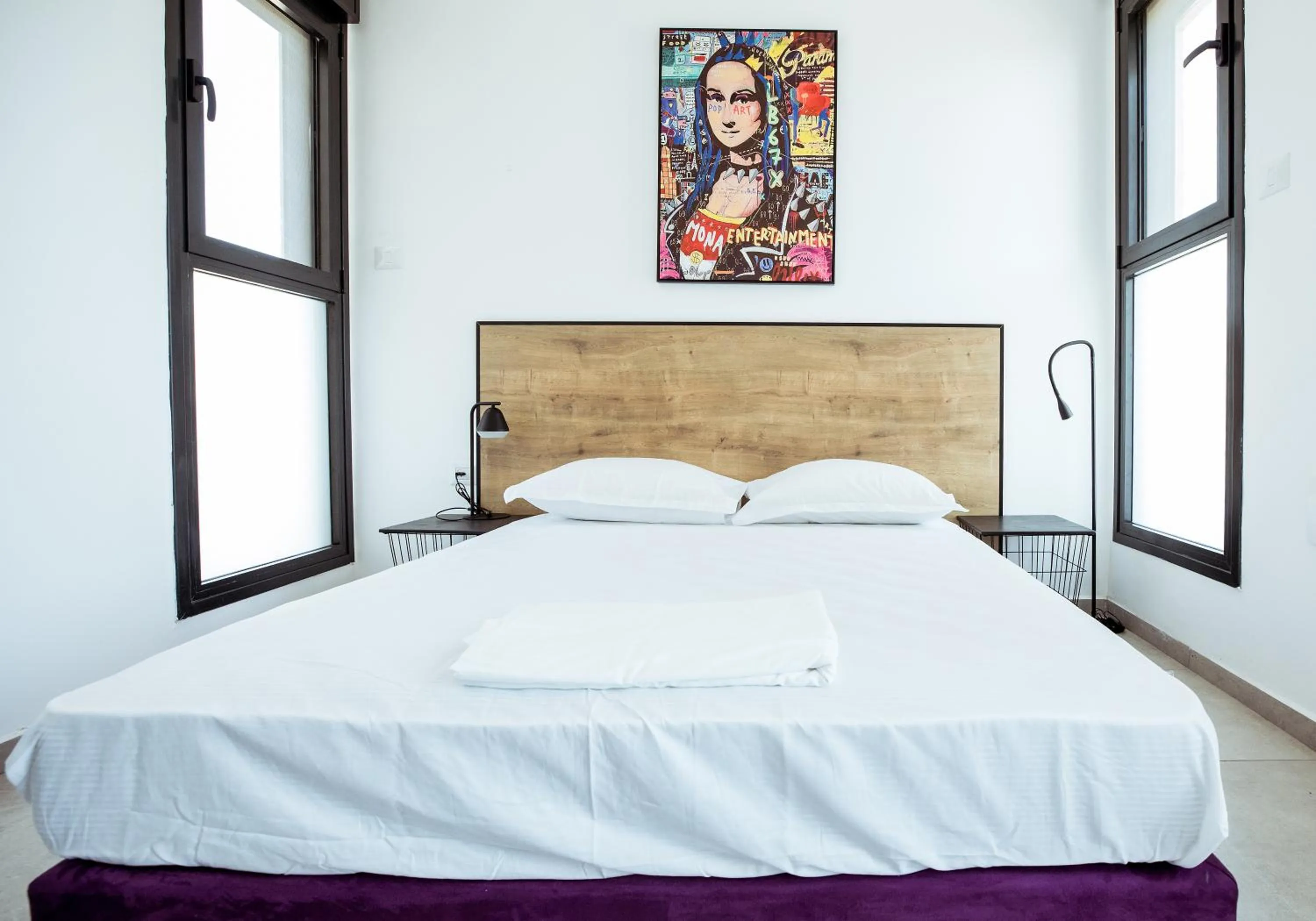 Bed in Herzl Boutique Hotel & Apartments by Domus