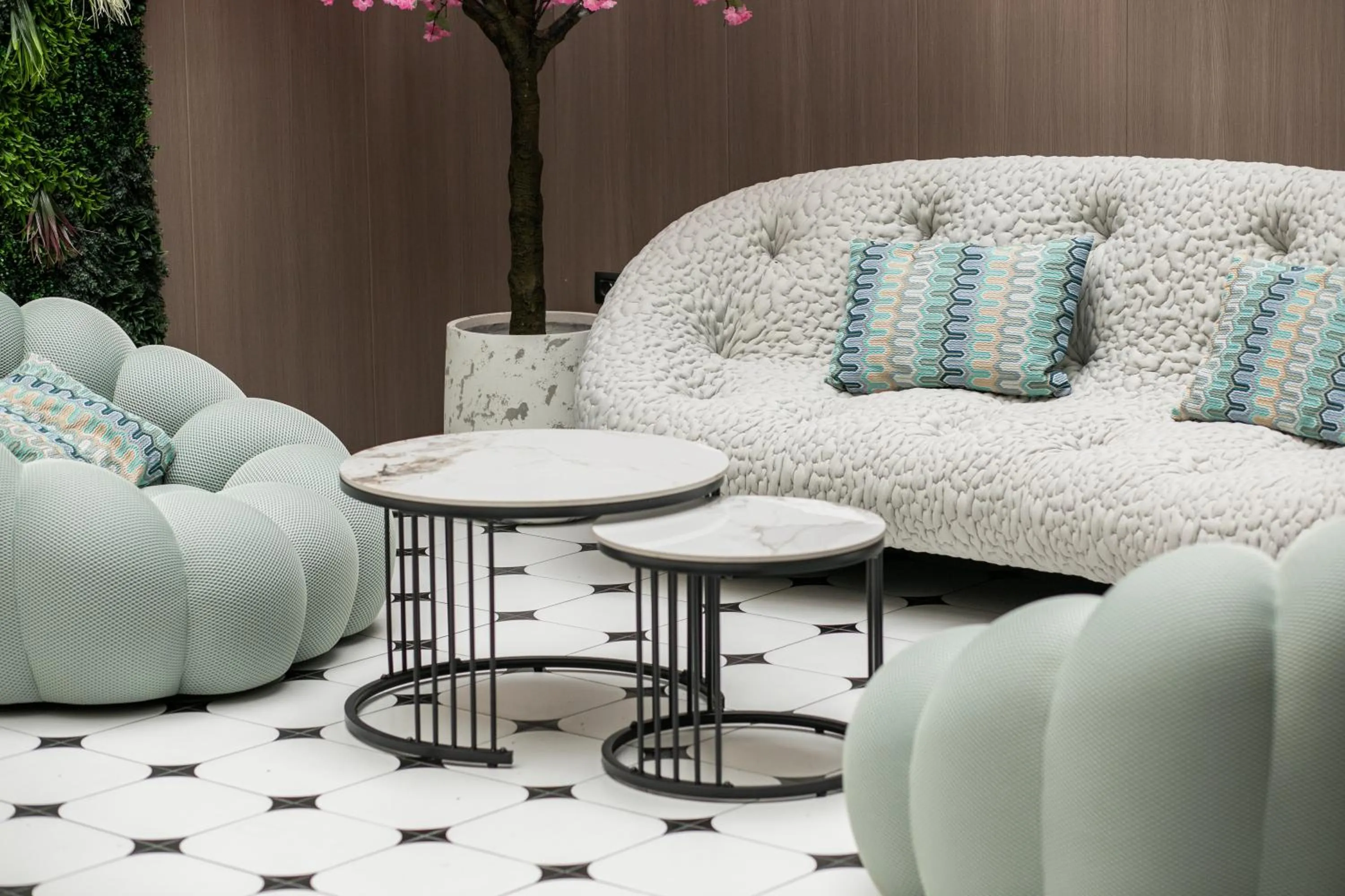 Seating area in Herzl Boutique Hotel & Apartments by Domus