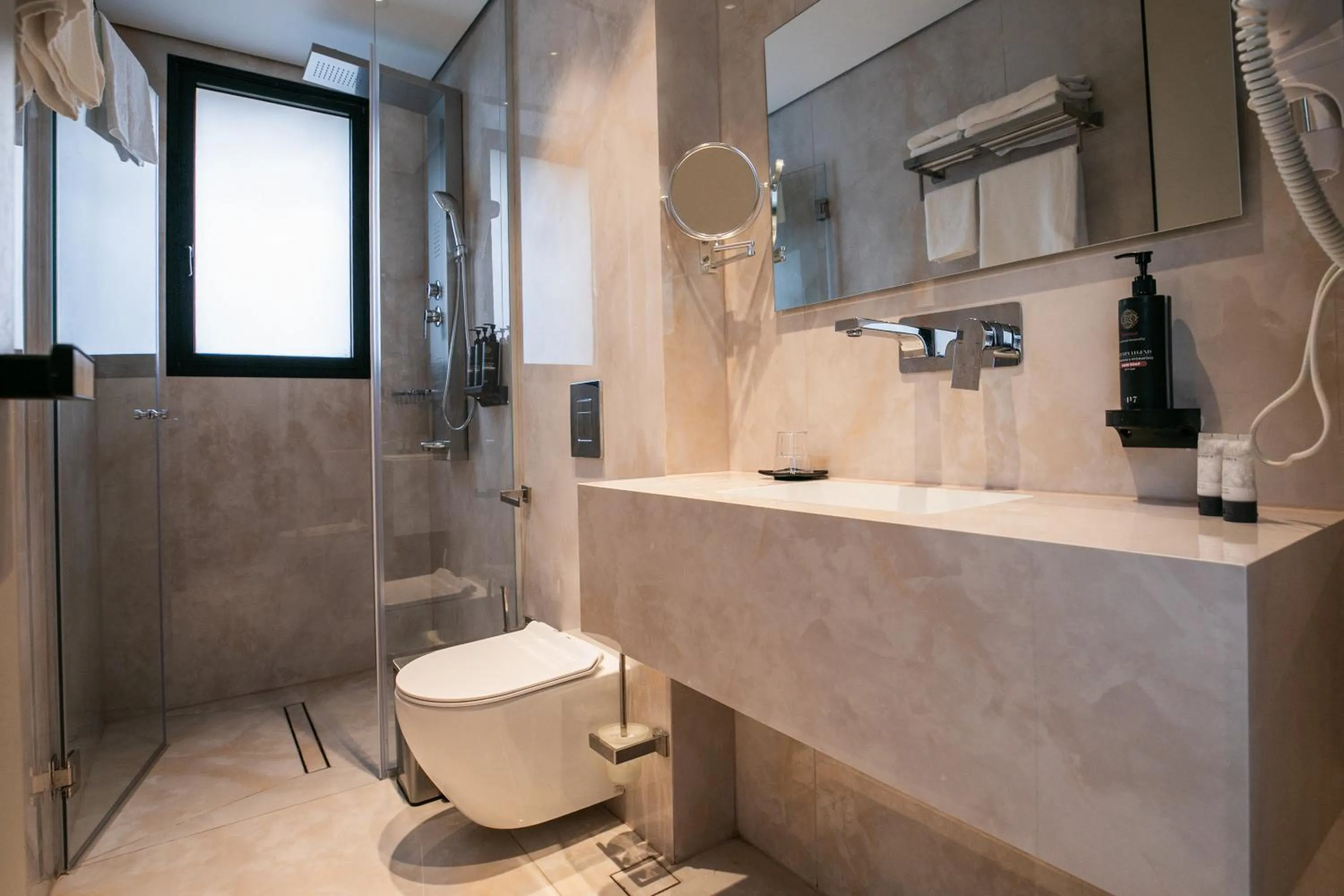 Bathroom in Herzl Boutique Hotel & Apartments by Domus