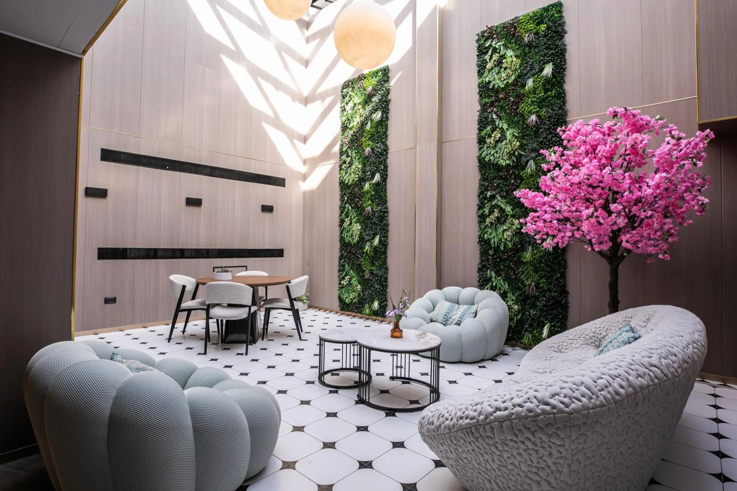 Seating area in Herzl Boutique Hotel & Apartments by Domus