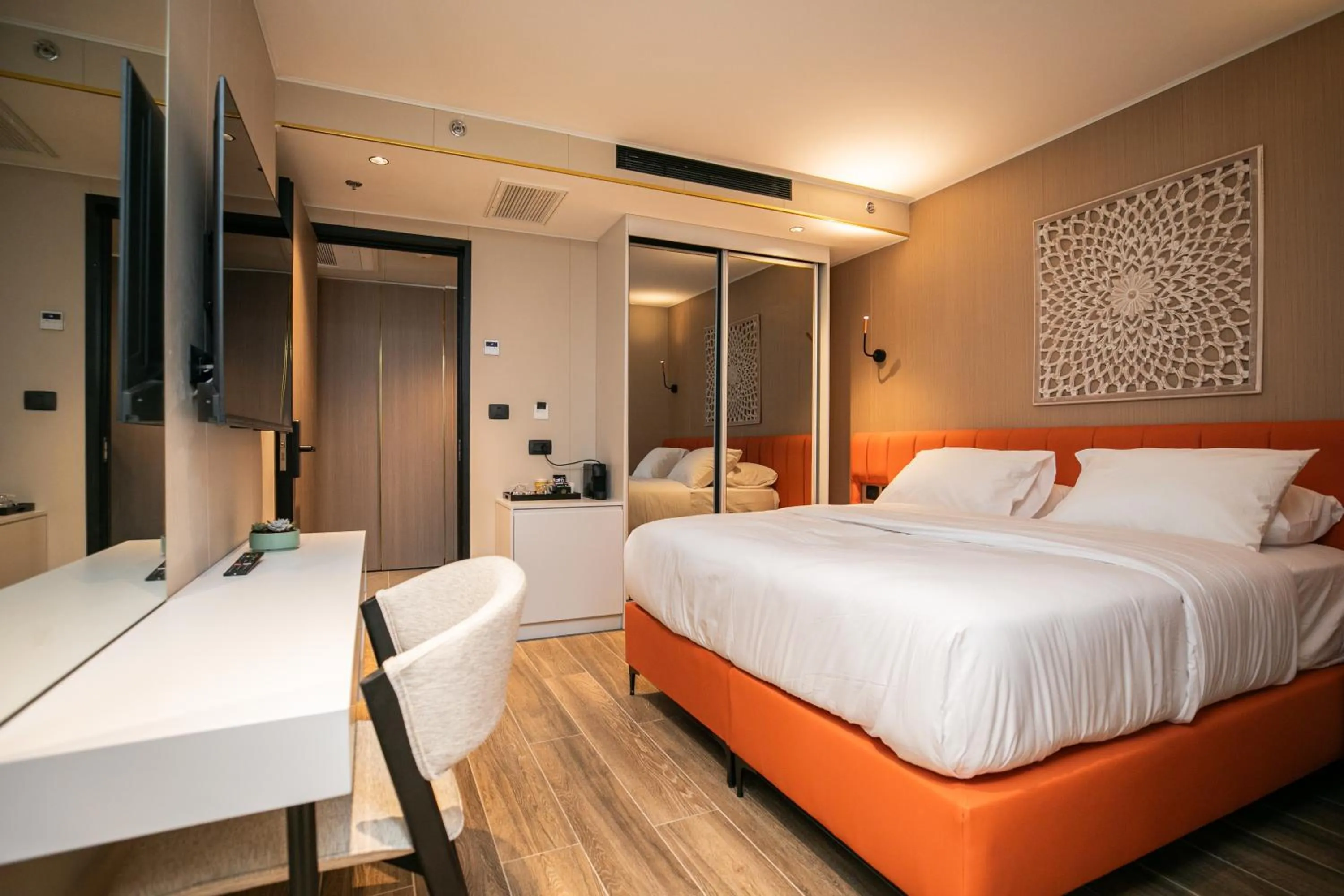 Bed in Herzl Boutique Hotel & Apartments by Domus