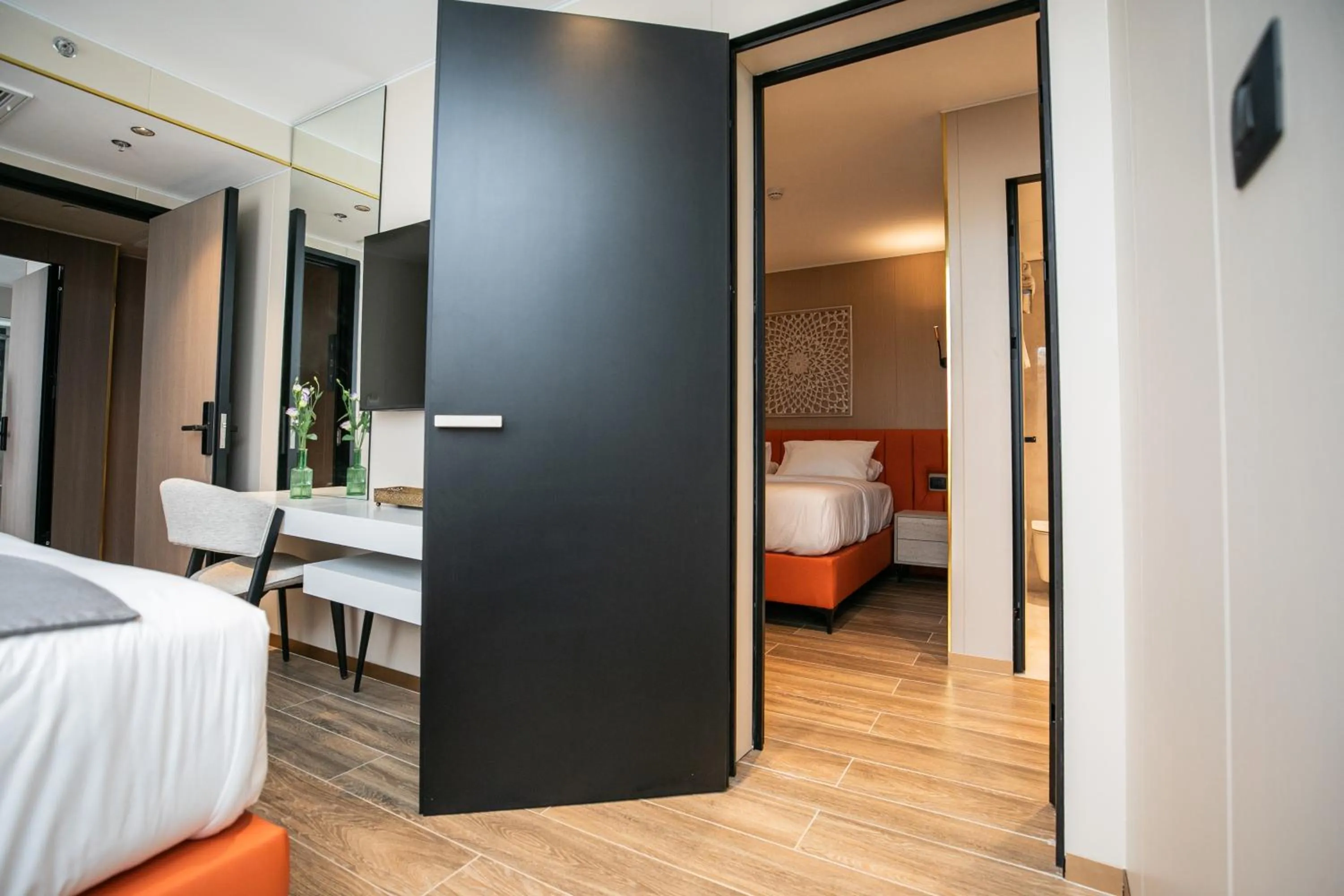 Bed in Herzl Boutique Hotel & Apartments by Domus