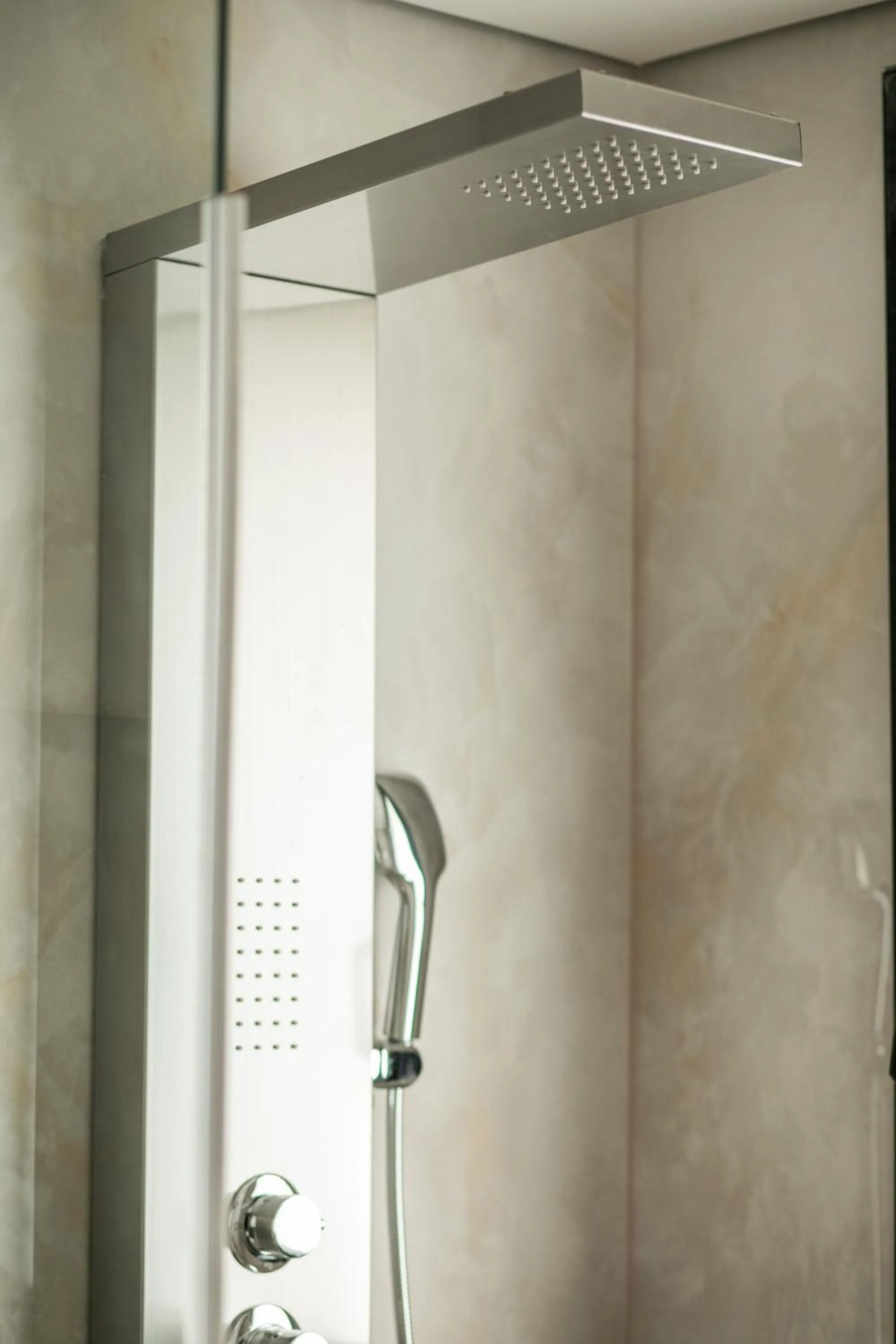 Shower in Herzl Boutique Hotel & Apartments by Domus