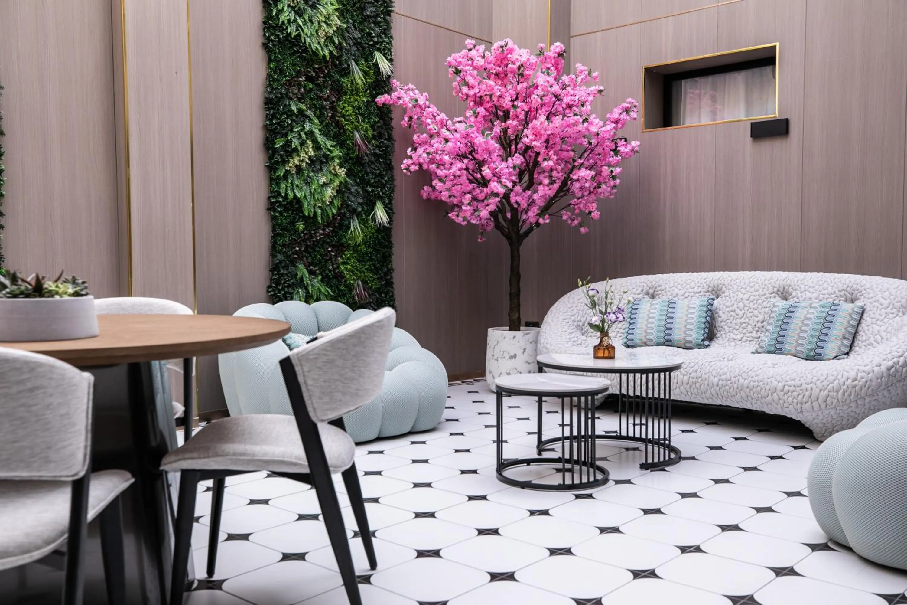 Seating area in Herzl Boutique Hotel & Apartments by Domus