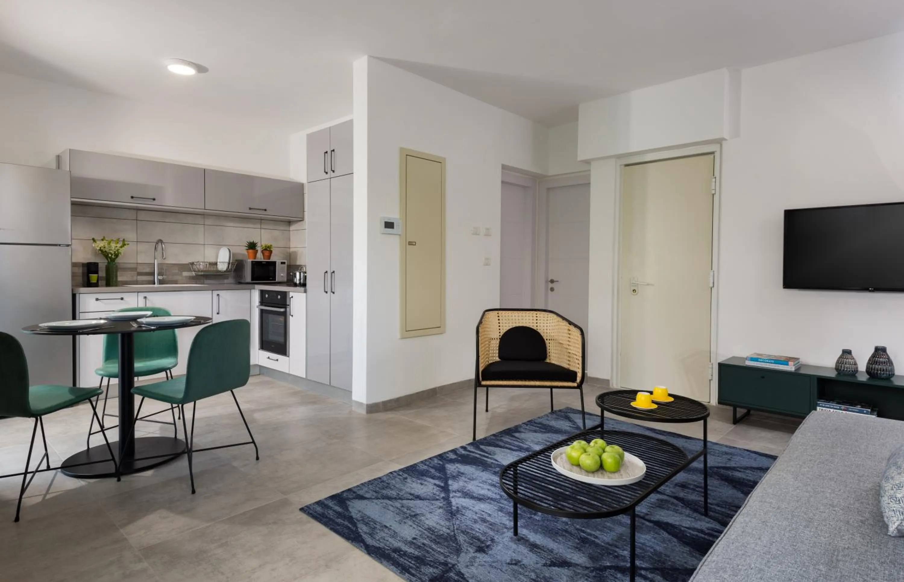 Living room in Herzl Boutique Hotel & Apartments by Domus