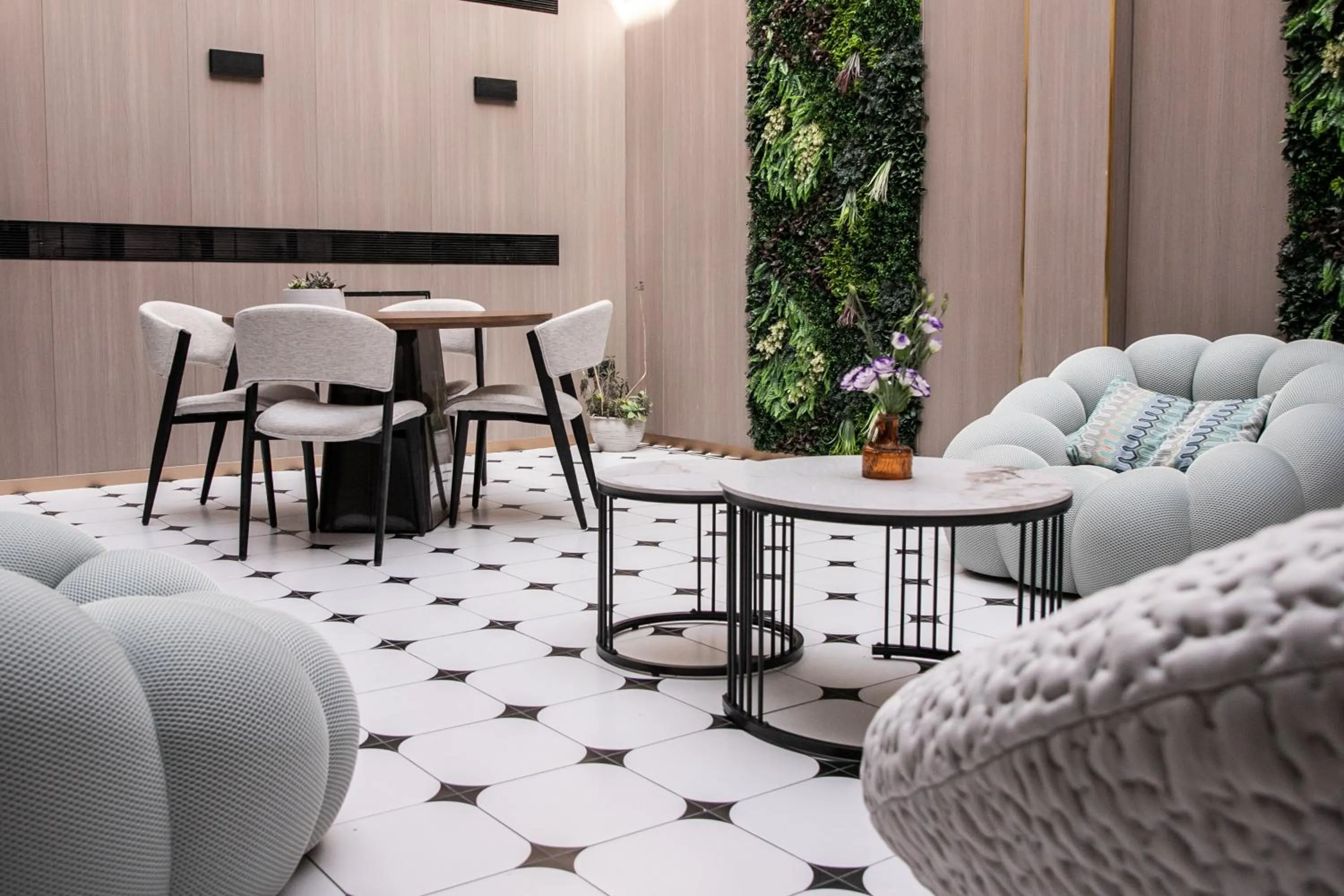 Seating area in Herzl Boutique Hotel & Apartments by Domus