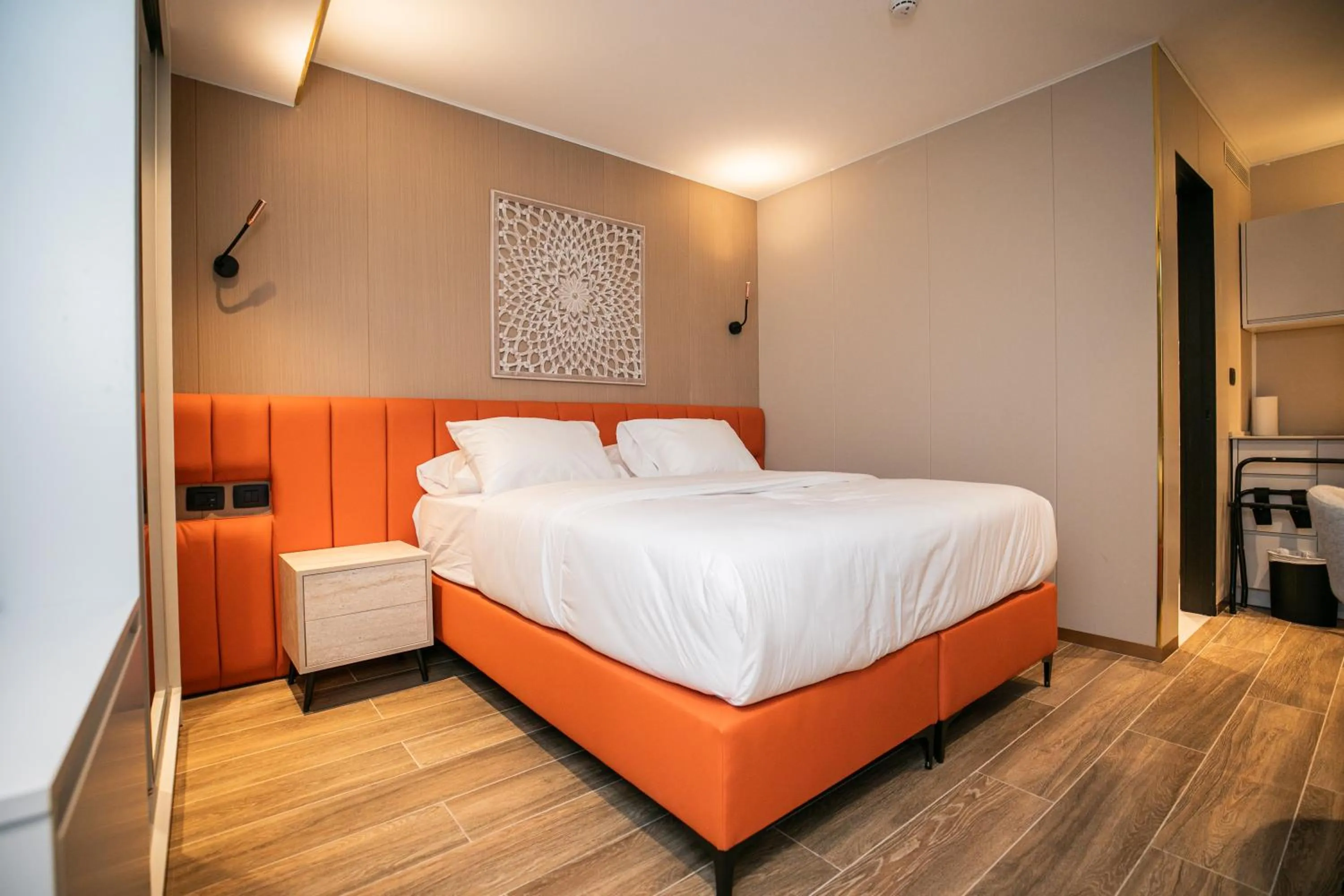 Bed in Herzl Boutique Hotel & Apartments by Domus