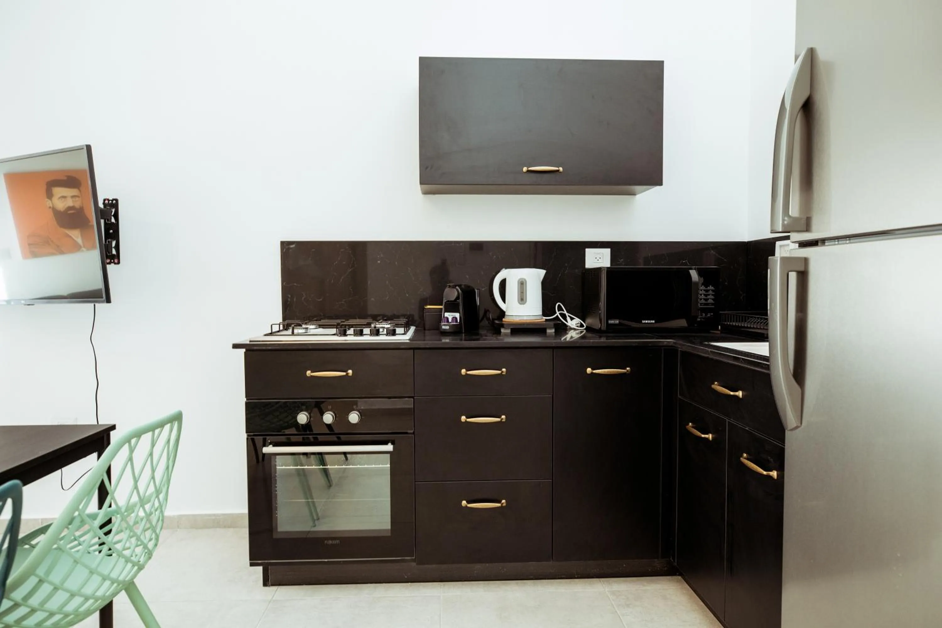 Coffee/tea facilities in Herzl Boutique Hotel & Apartments by Domus