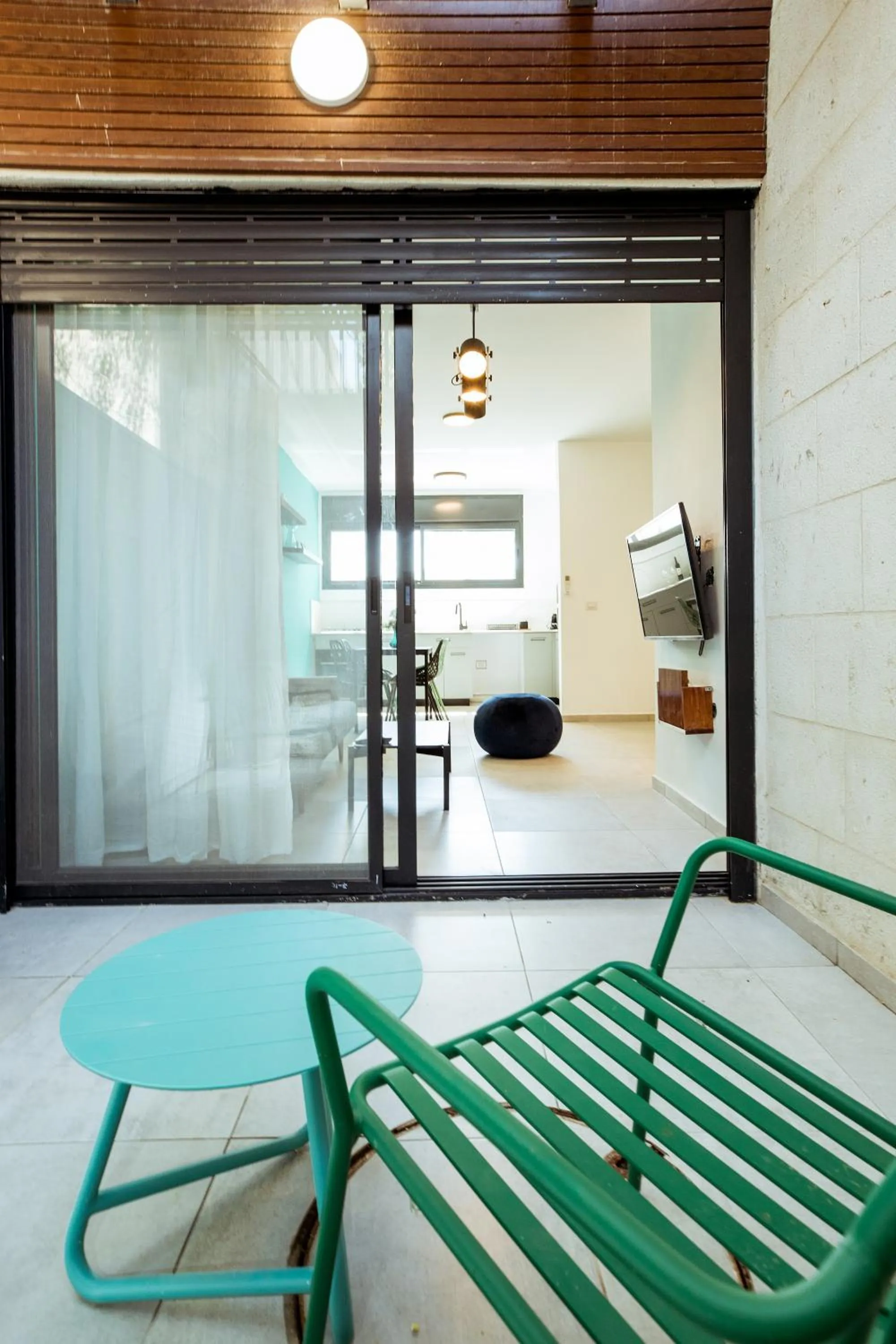 Balcony/Terrace in Herzl Boutique Hotel & Apartments by Domus