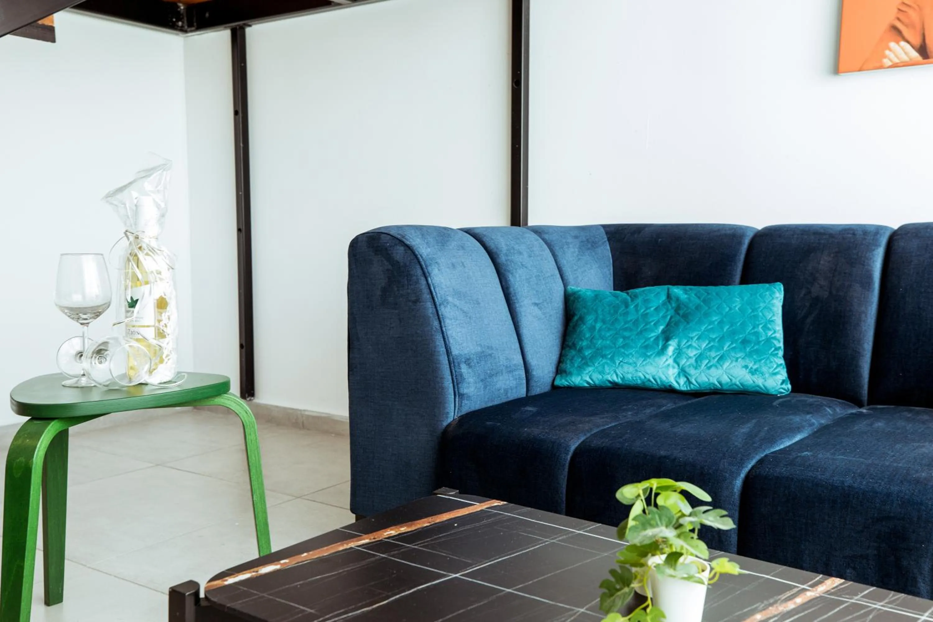 Seating area in Herzl Boutique Hotel & Apartments by Domus