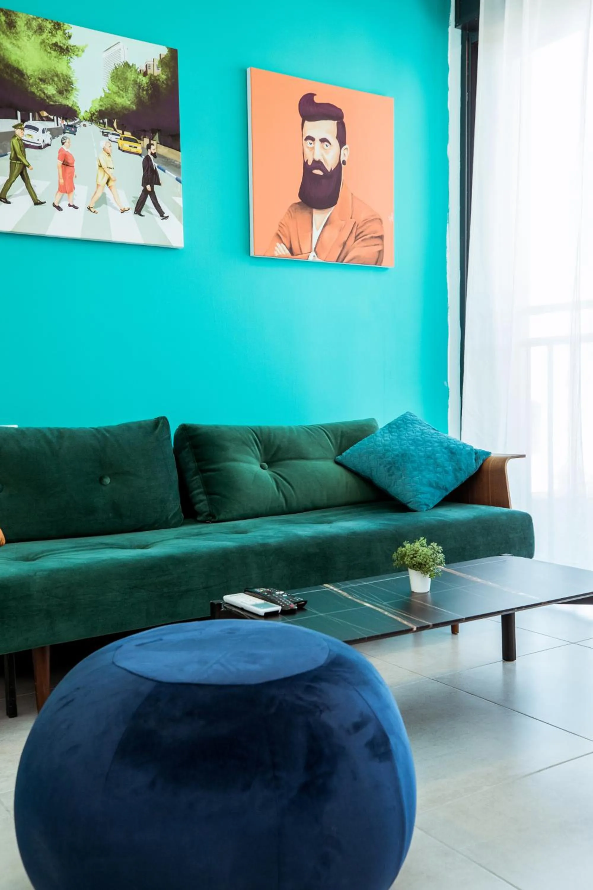 Seating area in Herzl Boutique Hotel & Apartments by Domus