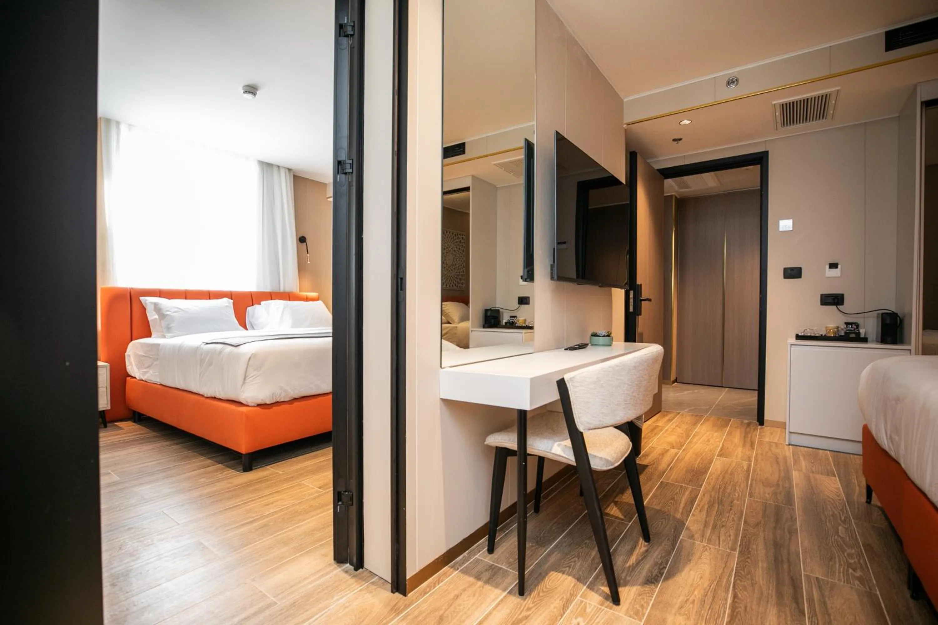 Bed in Herzl Boutique Hotel & Apartments by Domus