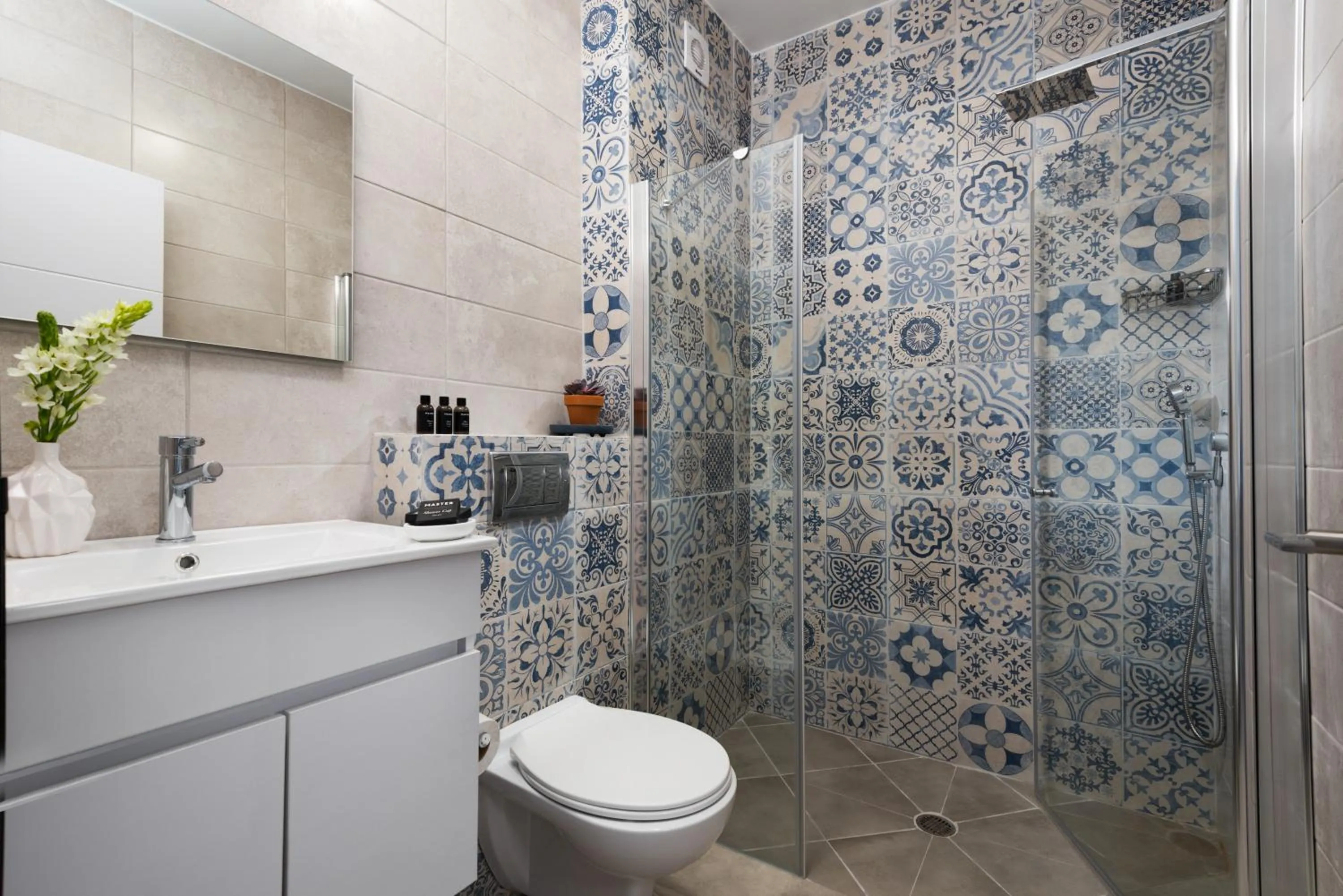 Bathroom in Herzl Boutique Hotel & Apartments by Domus