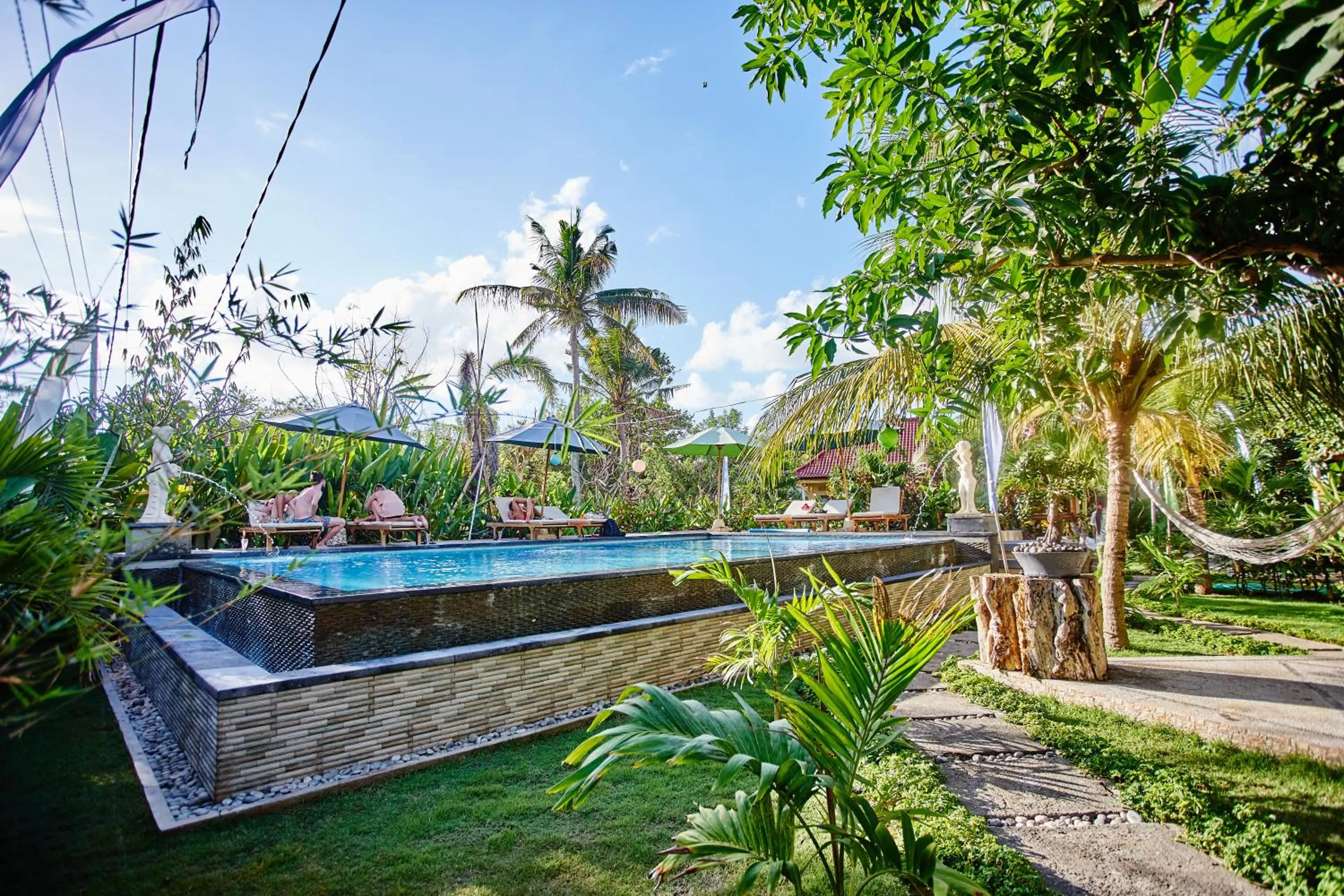 Garden in Taos House Lembongan By DeWizZ Management
