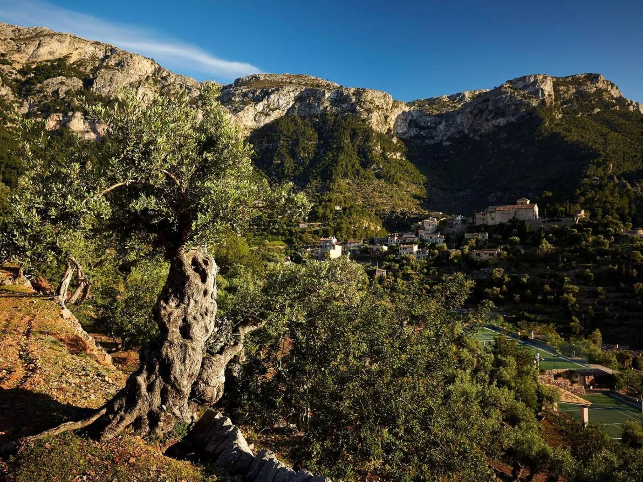 Garden in La Residencia, A Belmond Hotel, Mallorca