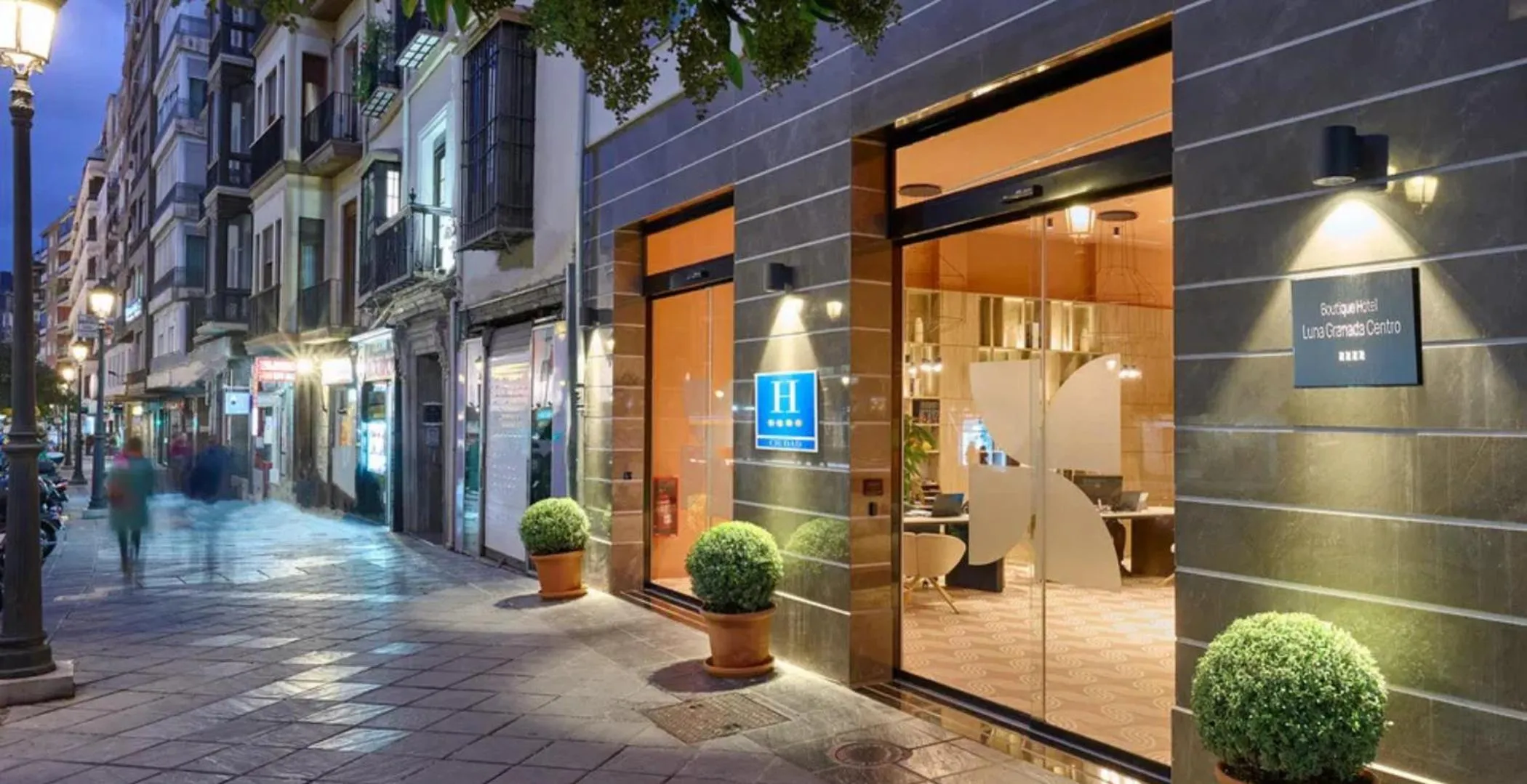 Property building in Boutique Hotel Luna Granada Centro