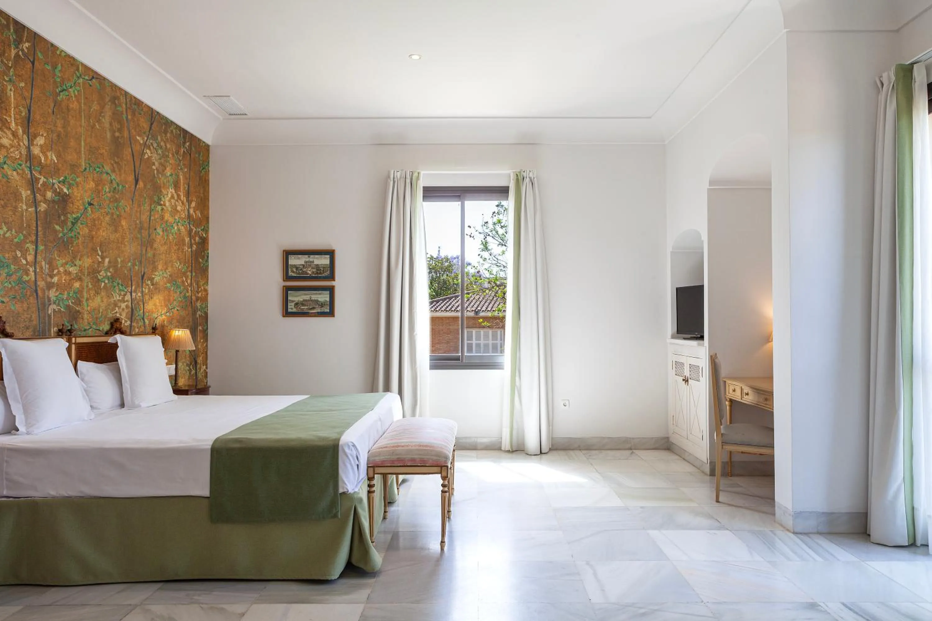 Bedroom, Bed in Villa Jerez