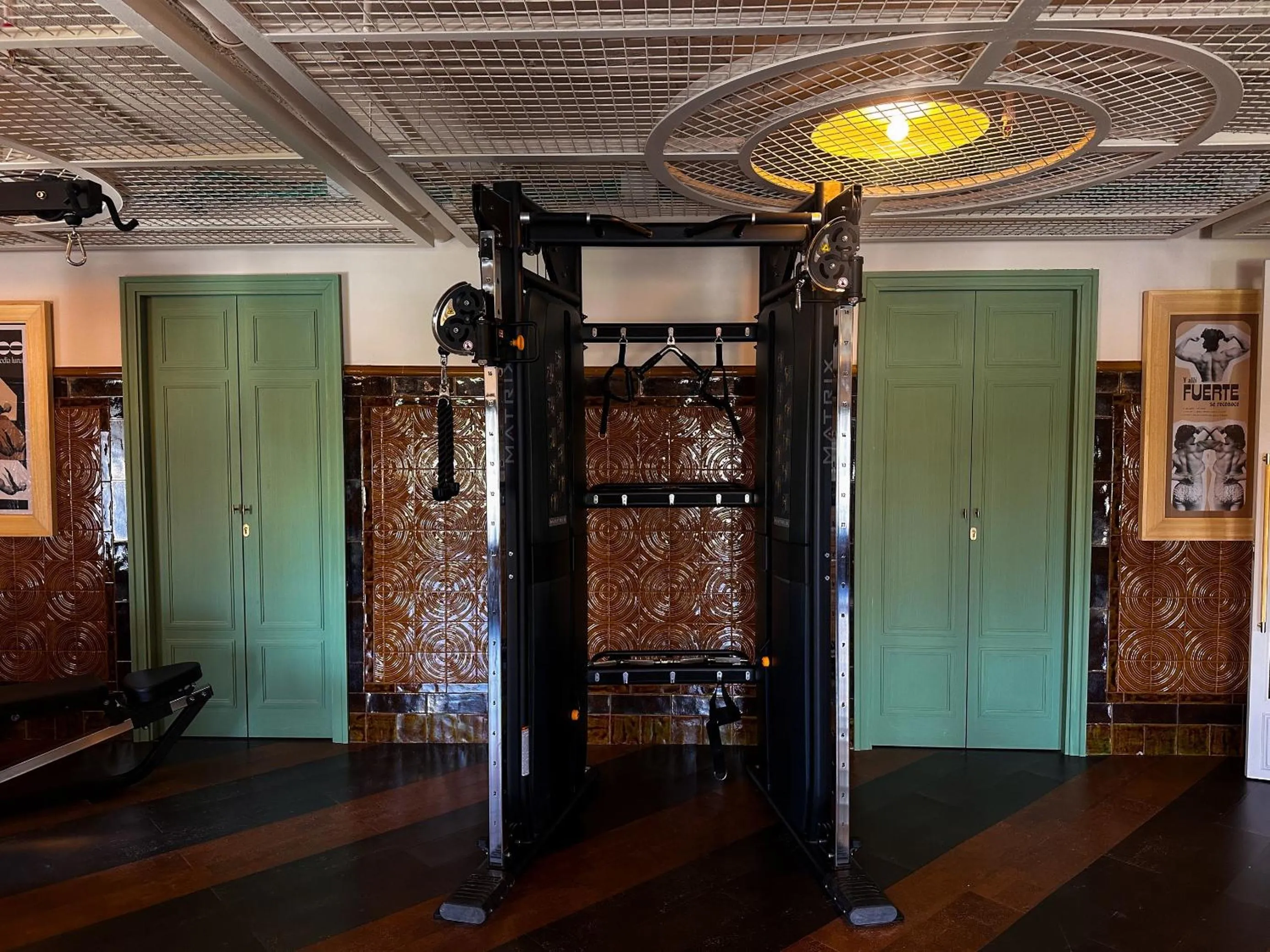 Fitness centre/facilities in Ayre Hotel Sevilla