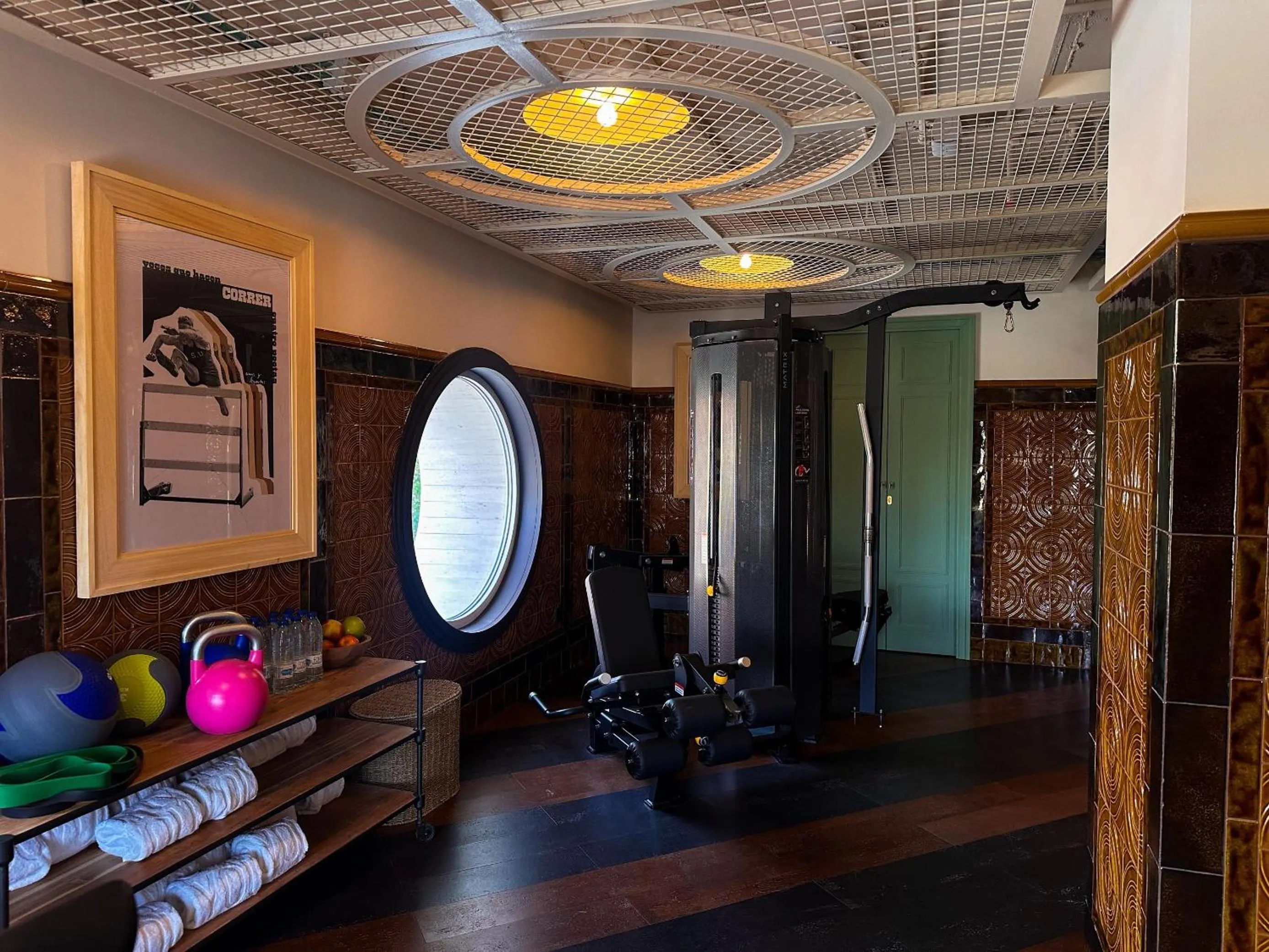 Fitness centre/facilities in Ayre Hotel Sevilla