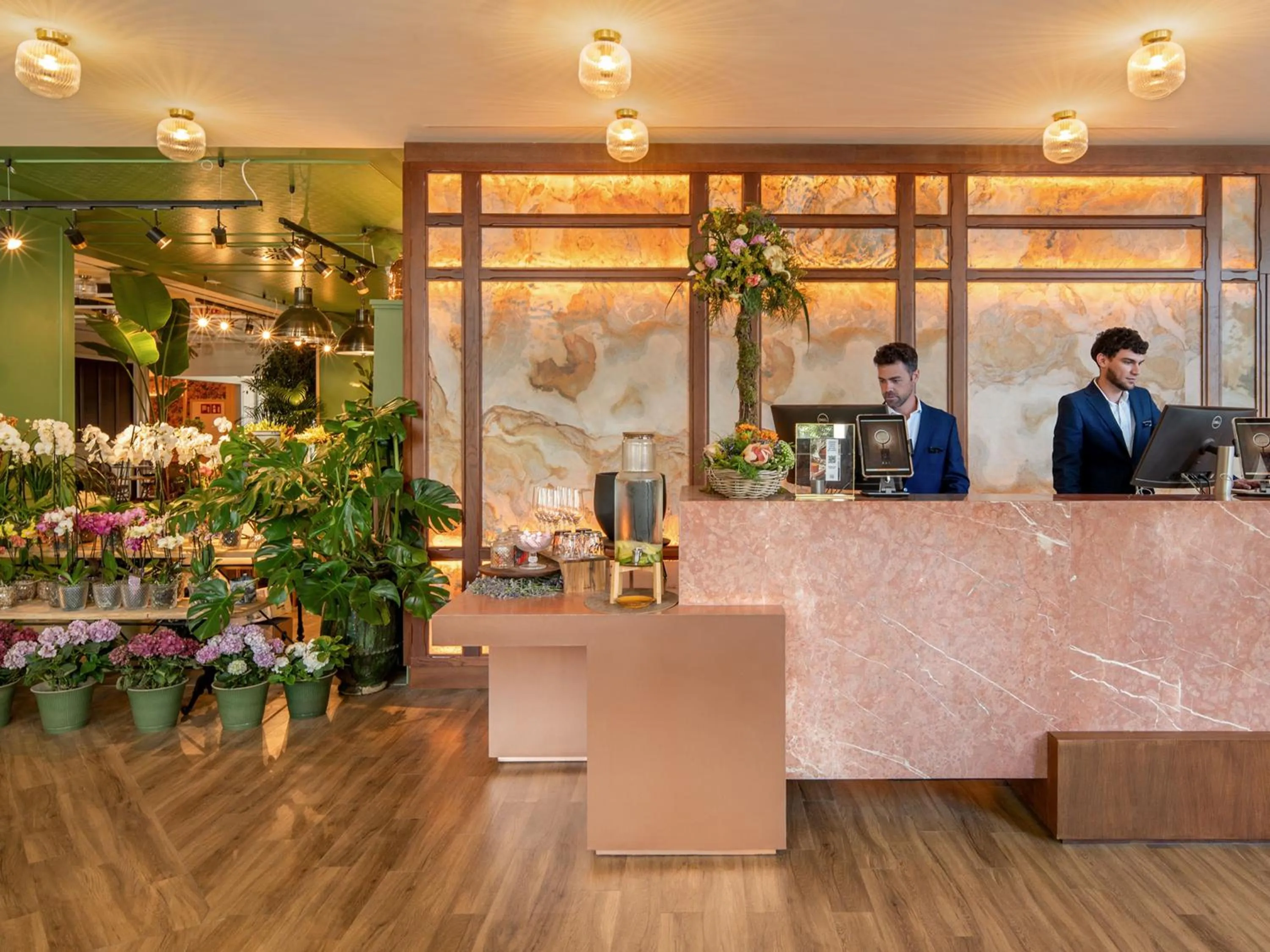 Lobby or reception in Ayre Hotel Sevilla