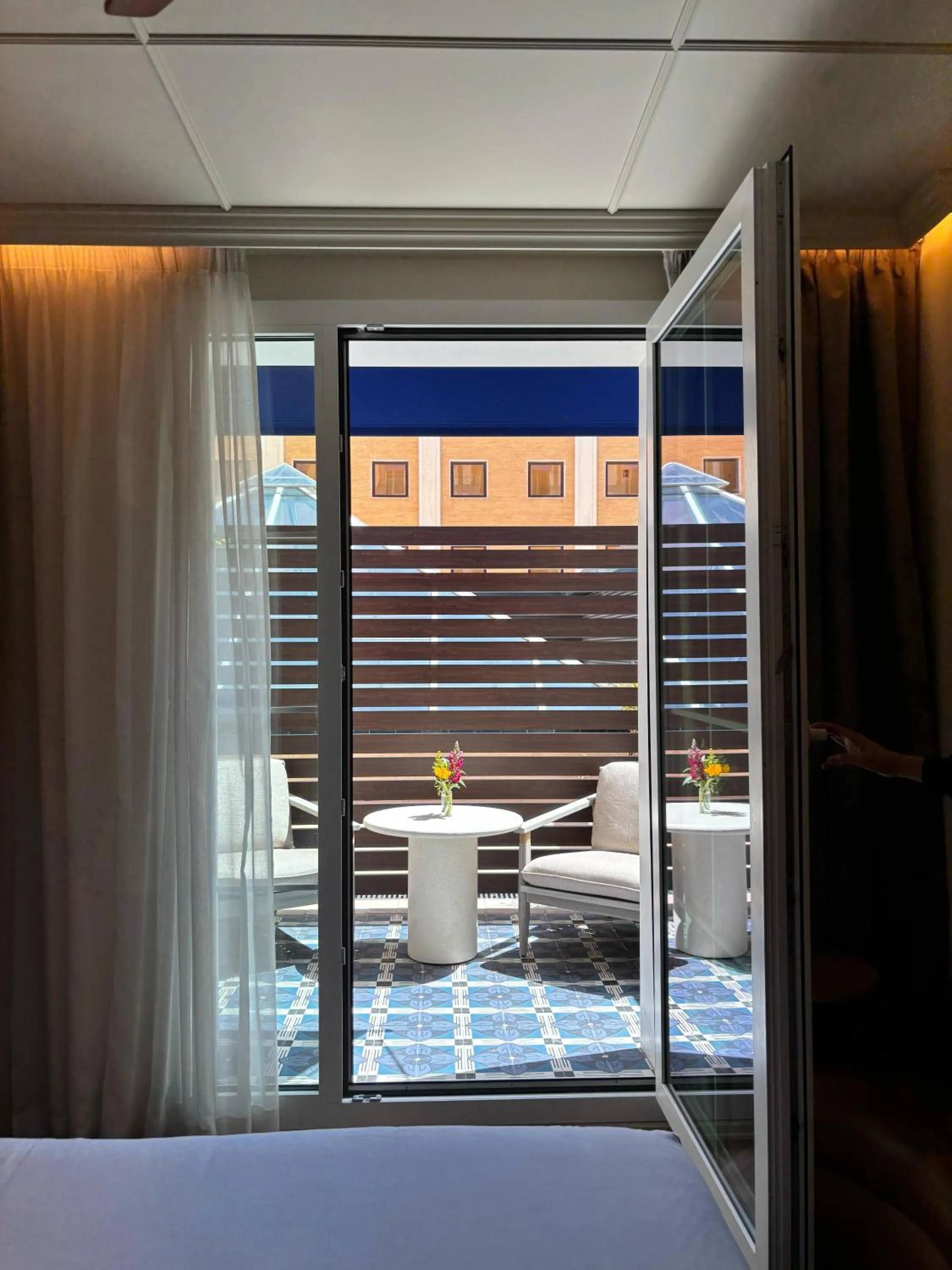 Balcony/Terrace, Bed in Only YOU Hotel Sevilla