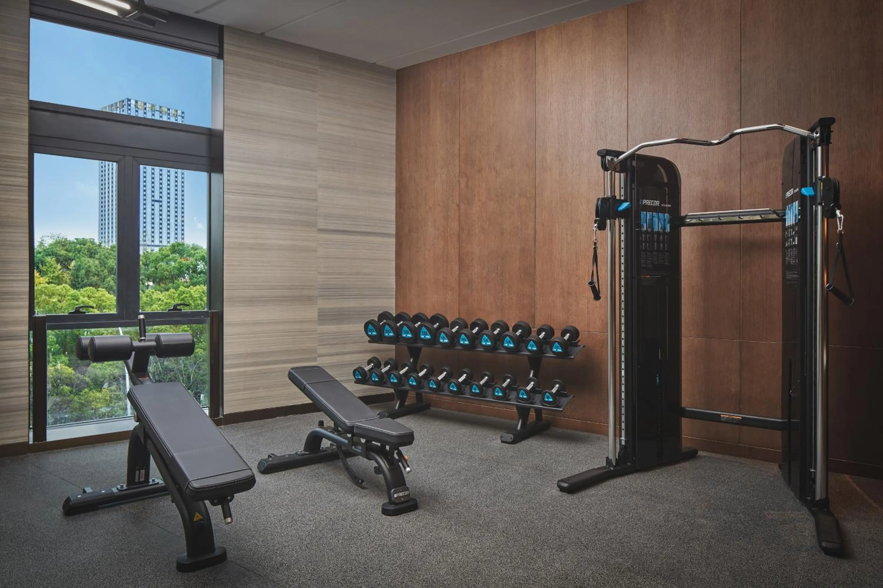 Fitness centre/facilities, Fitness Center/Facilities in HUALUXE Kunshan Huaqiao, an IHG Hotel