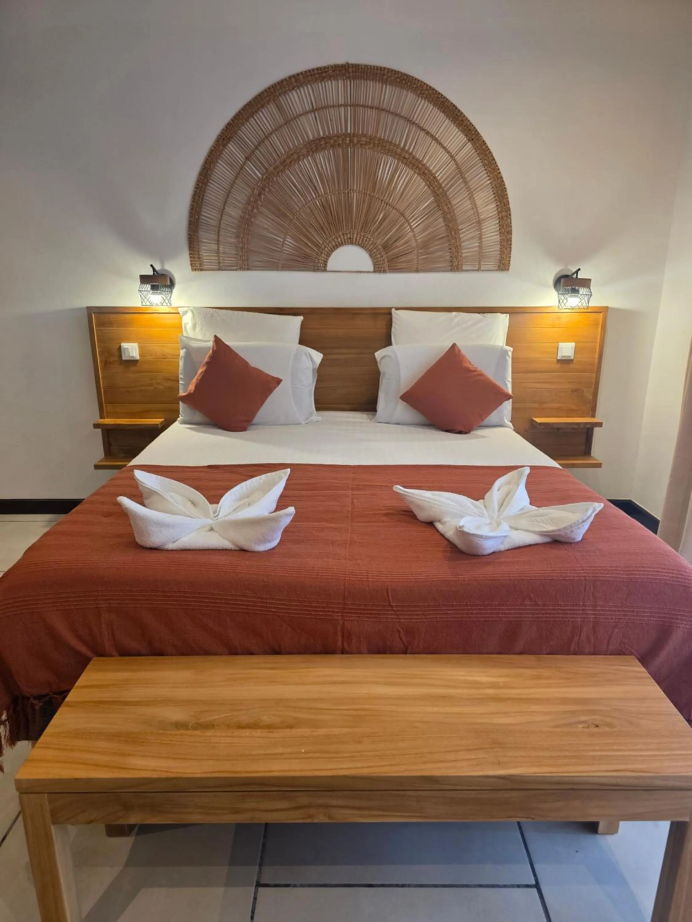 Bed in Hotel Des Neiges