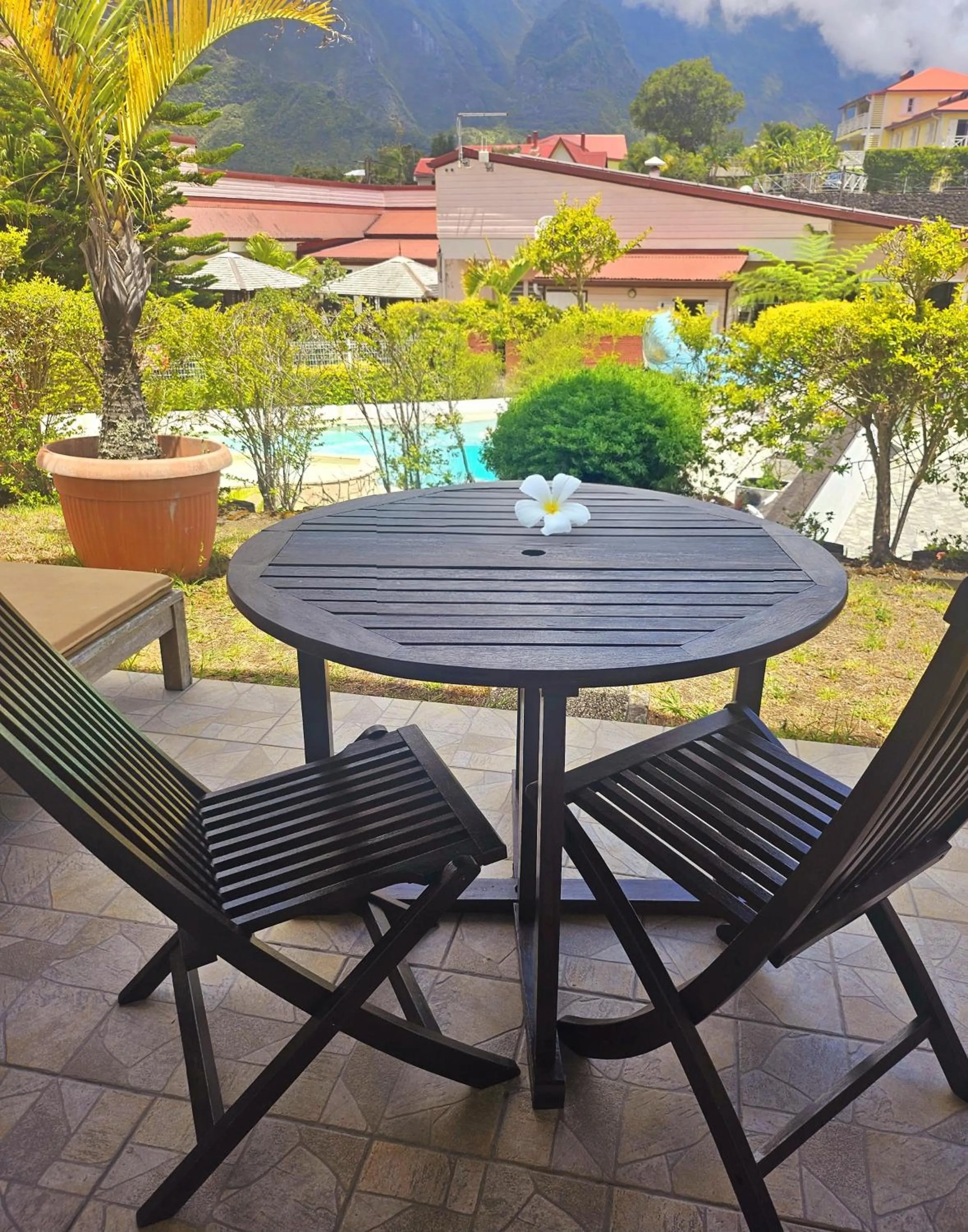 Balcony/Terrace in Hotel Des Neiges