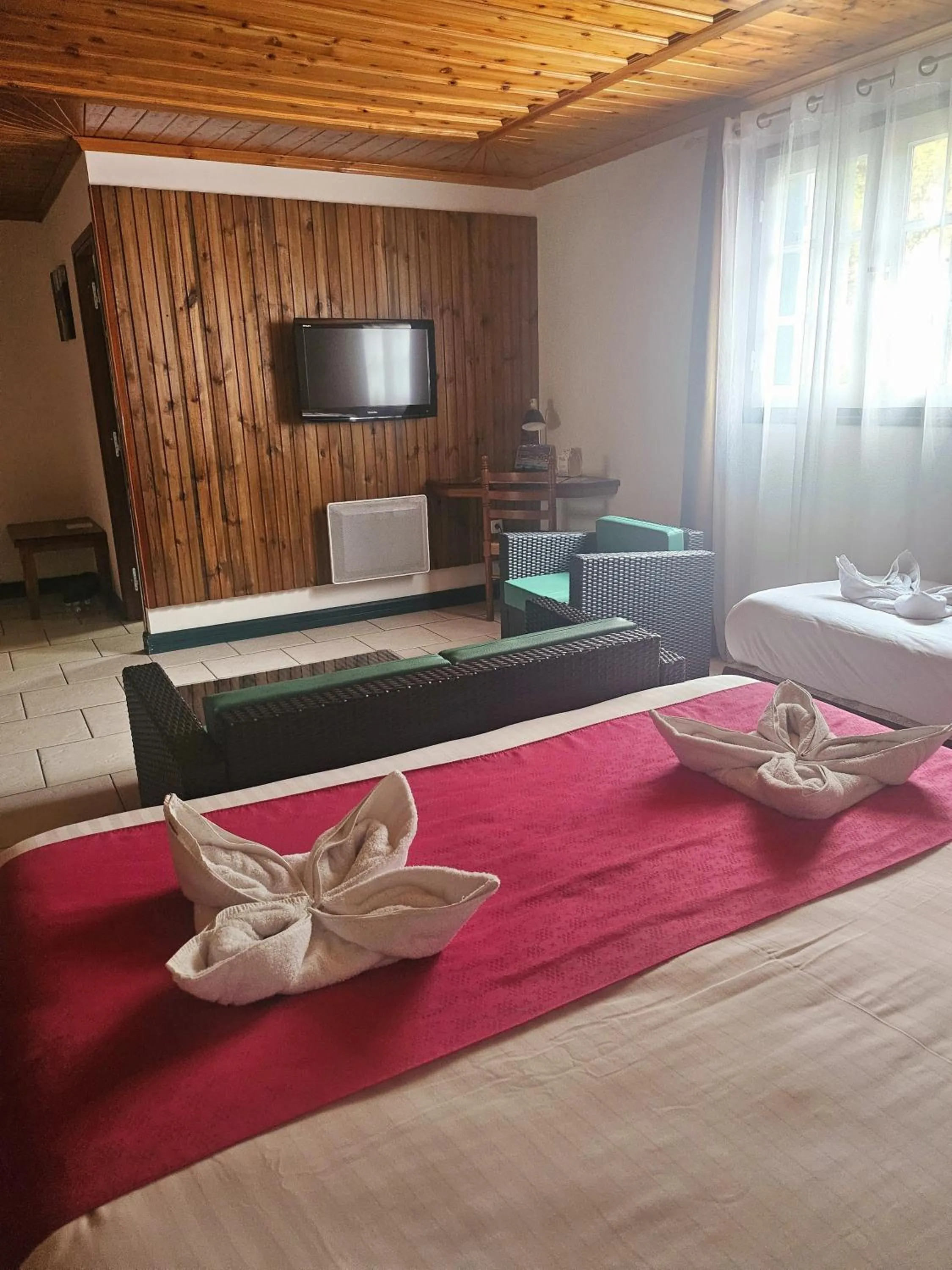 Bed in Hotel Des Neiges