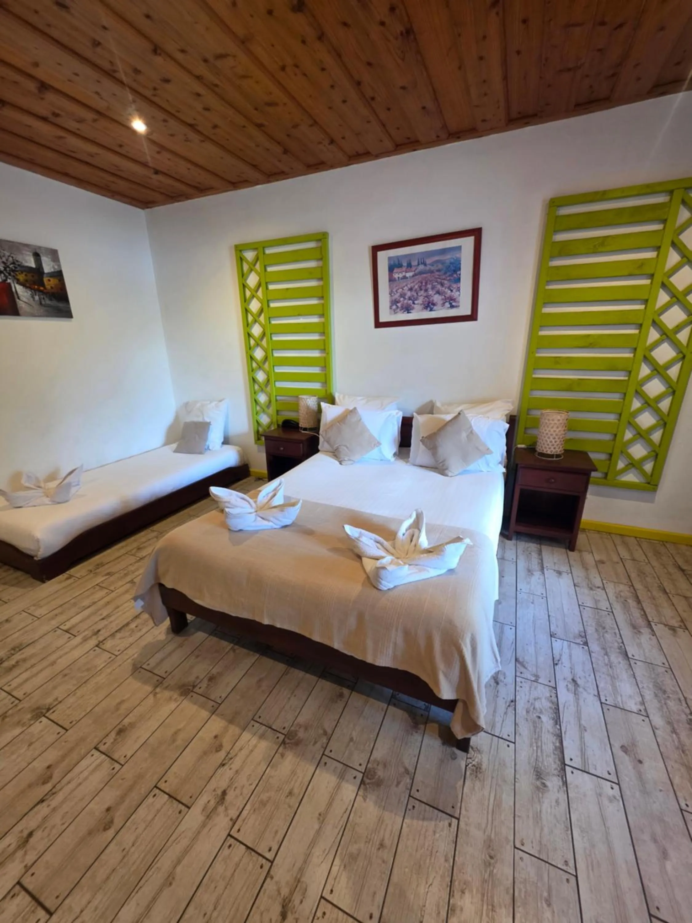 Bed in Hotel Des Neiges