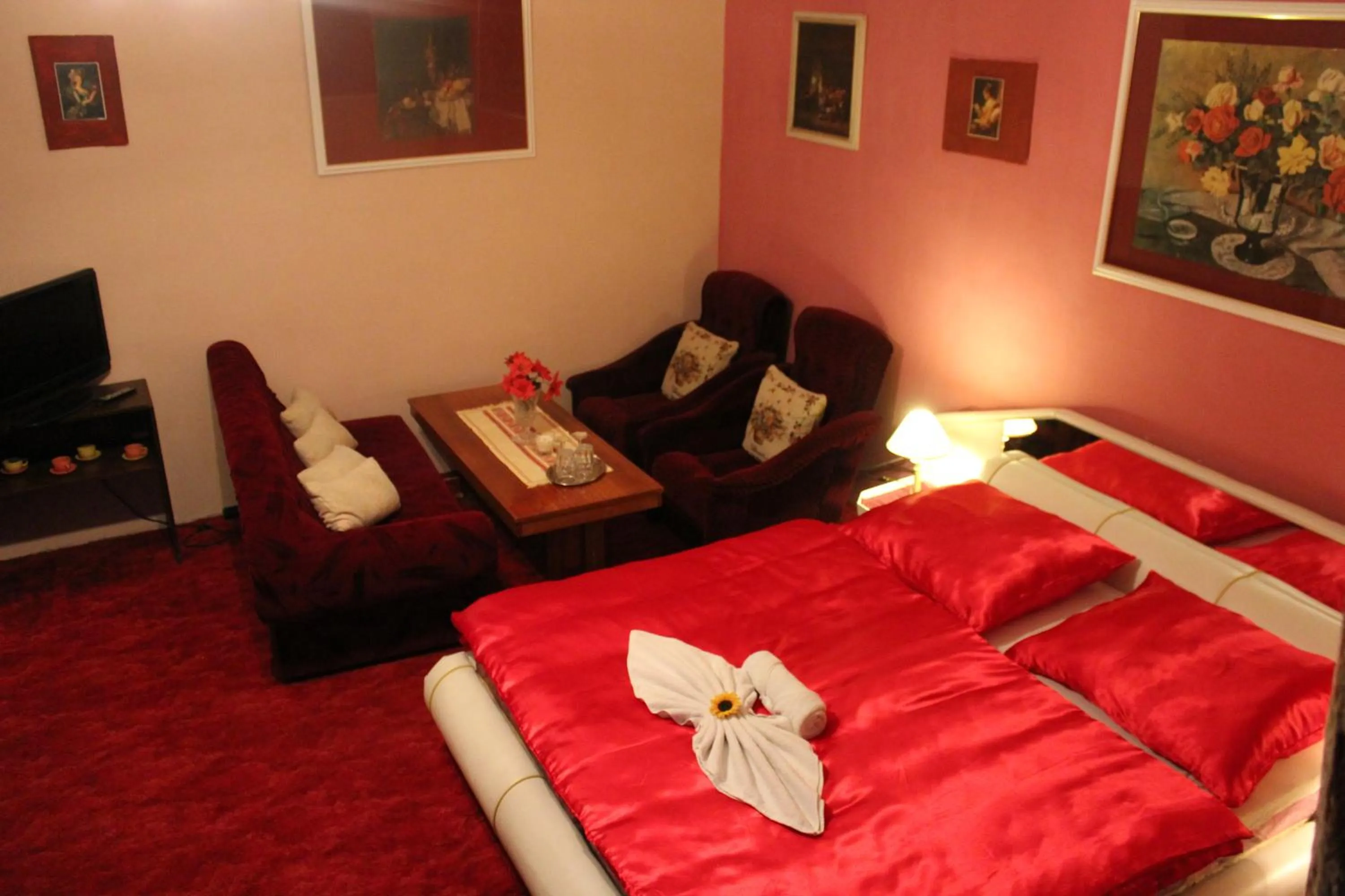 Bed in Hotel Corrado