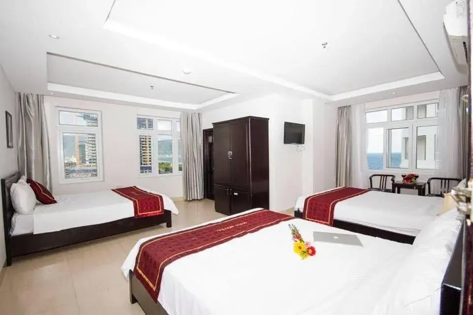 Family Room with Sea View in Misa Hotel Da Nang Family Room with Sea View in Misa Hotel Da Nang