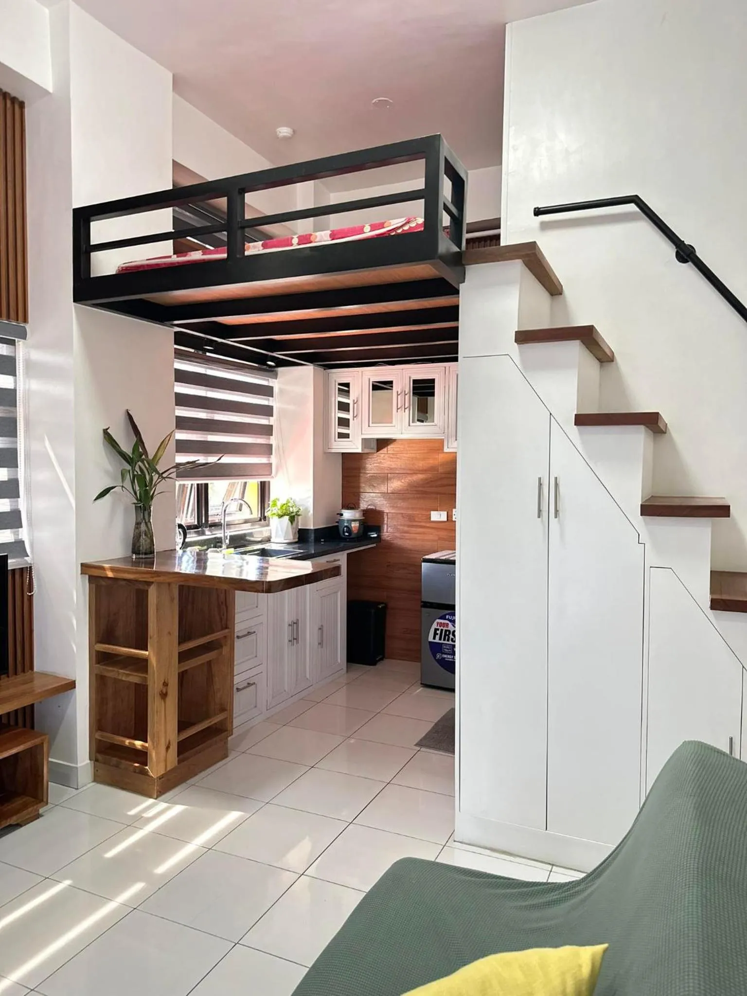 Kitchen or kitchenette in Burj Calapan