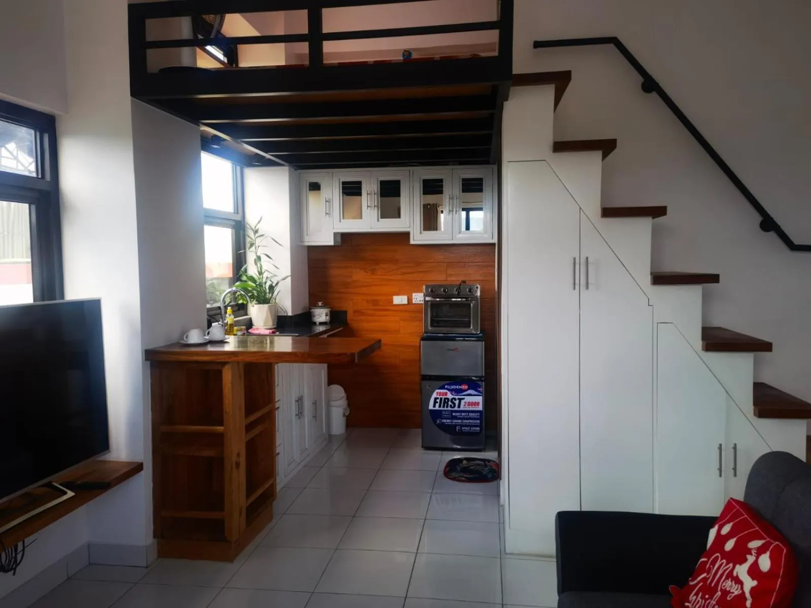 Kitchen or kitchenette in Burj Calapan