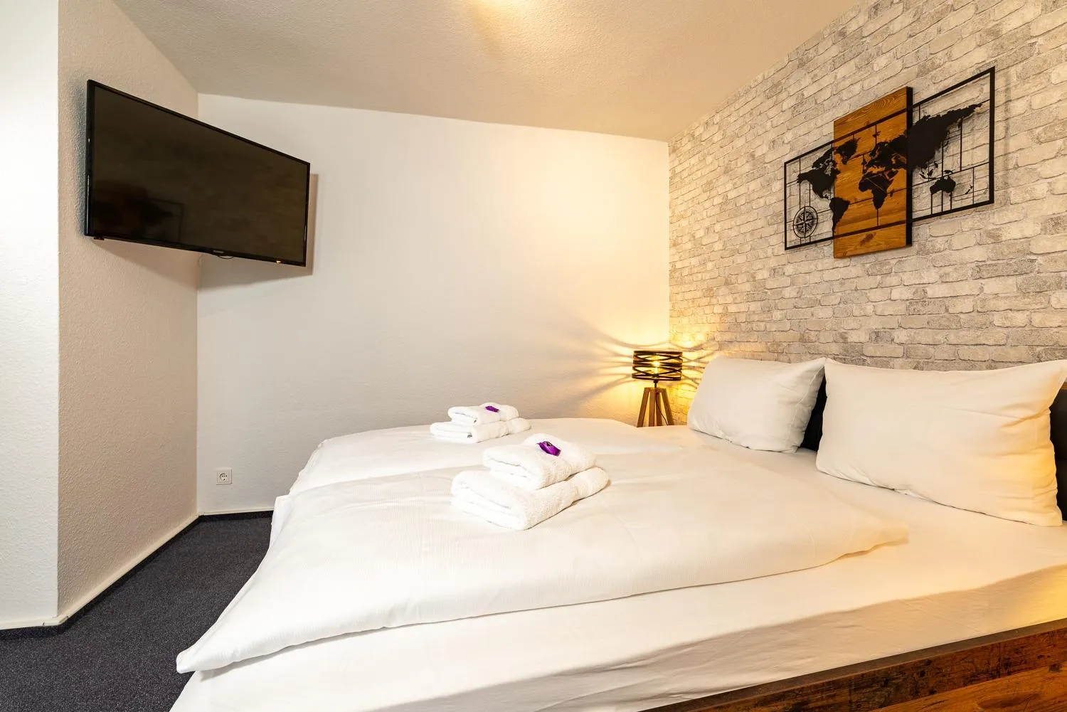 Bed in Hotel & Restaurant Stadt Genthin