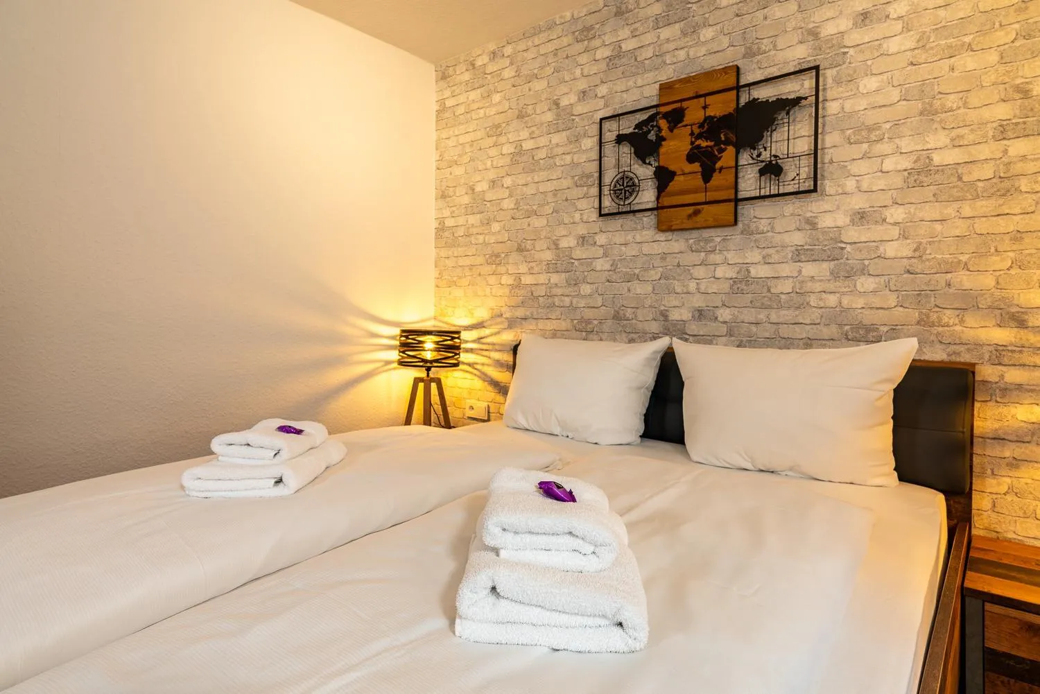 Bed in Hotel & Restaurant Stadt Genthin