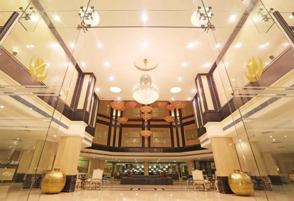 Lobby or reception in Golden Tulip Jaipur City Center