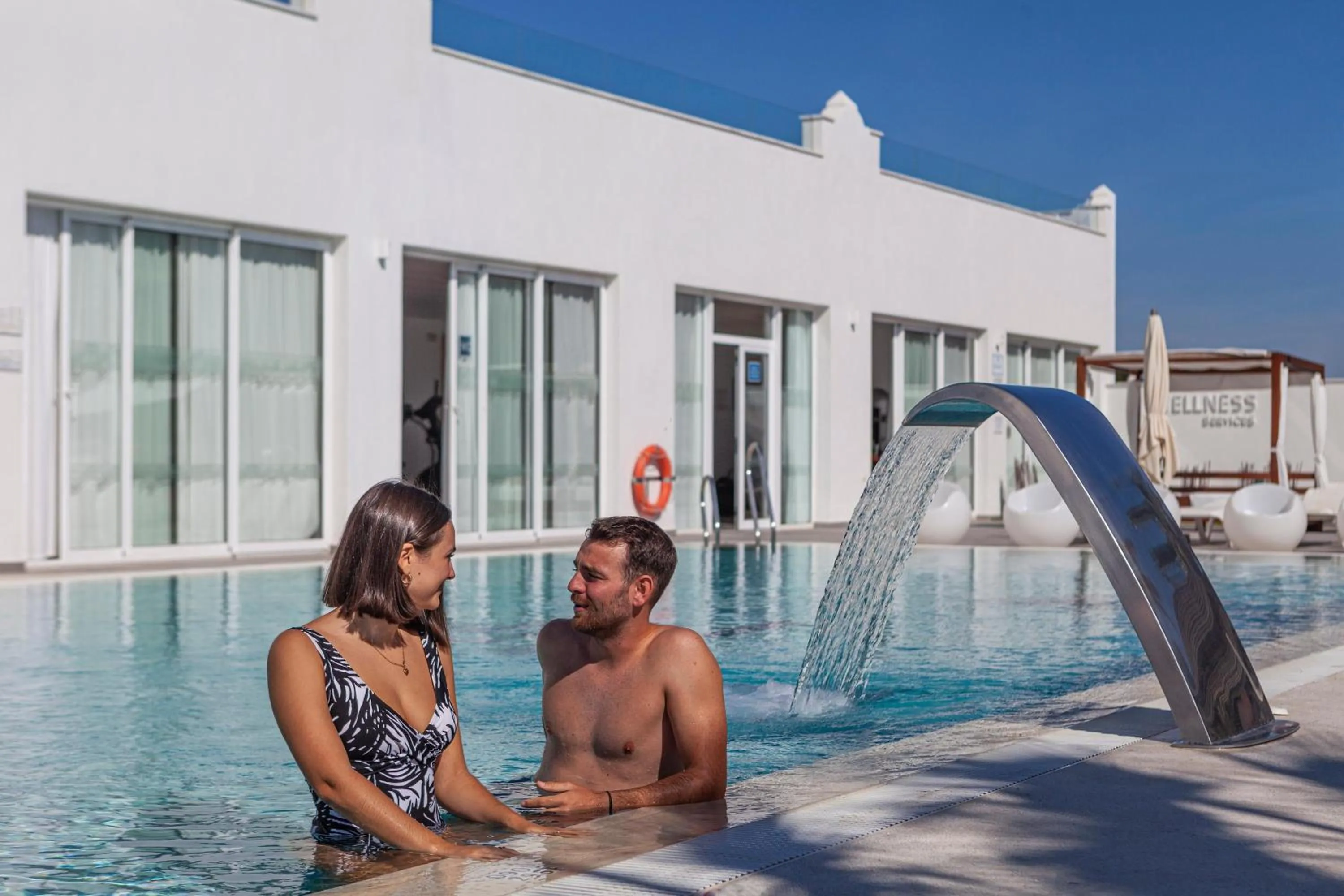 Swimming pool in Playa de la Luz