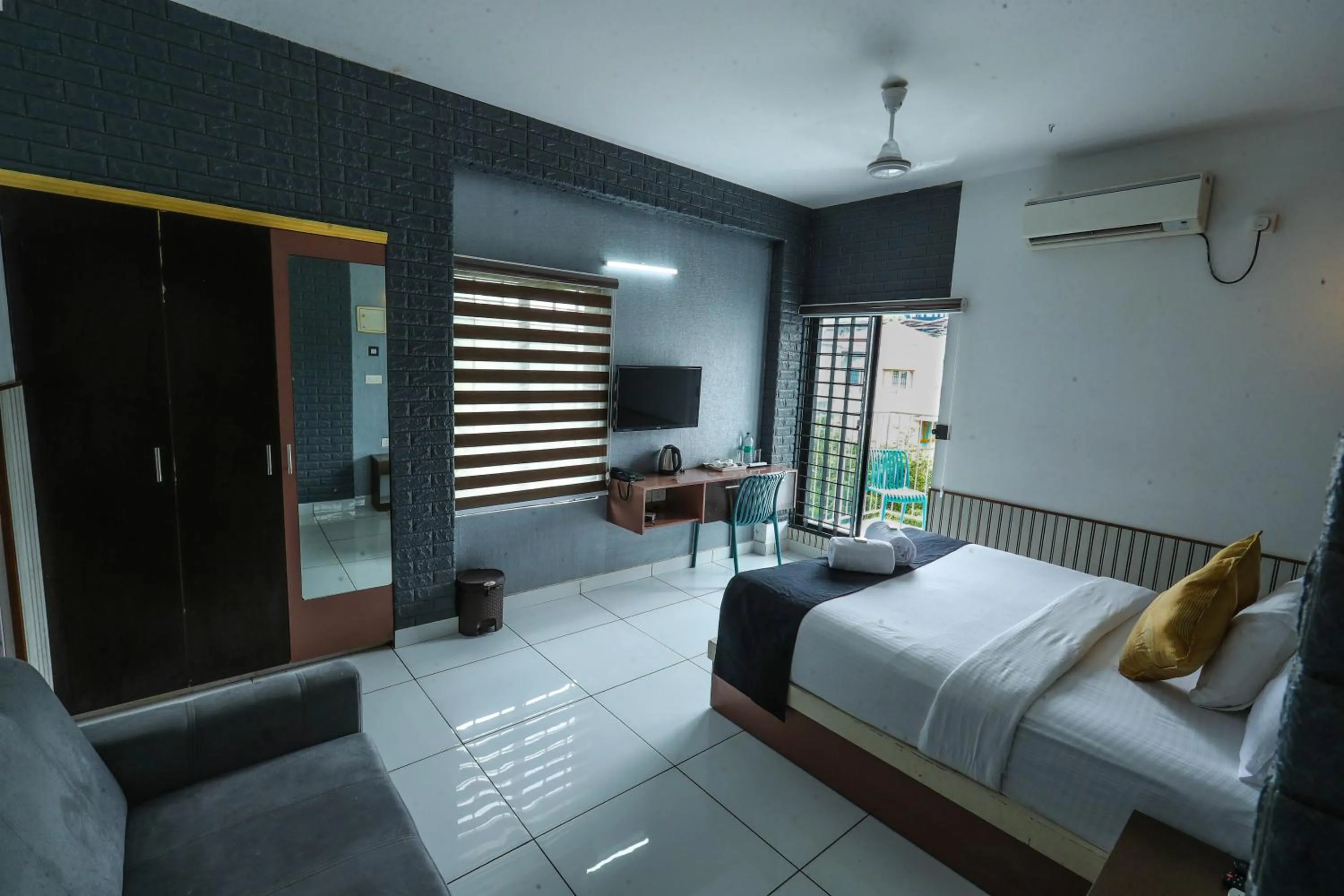 Bed in D-Green Hotels