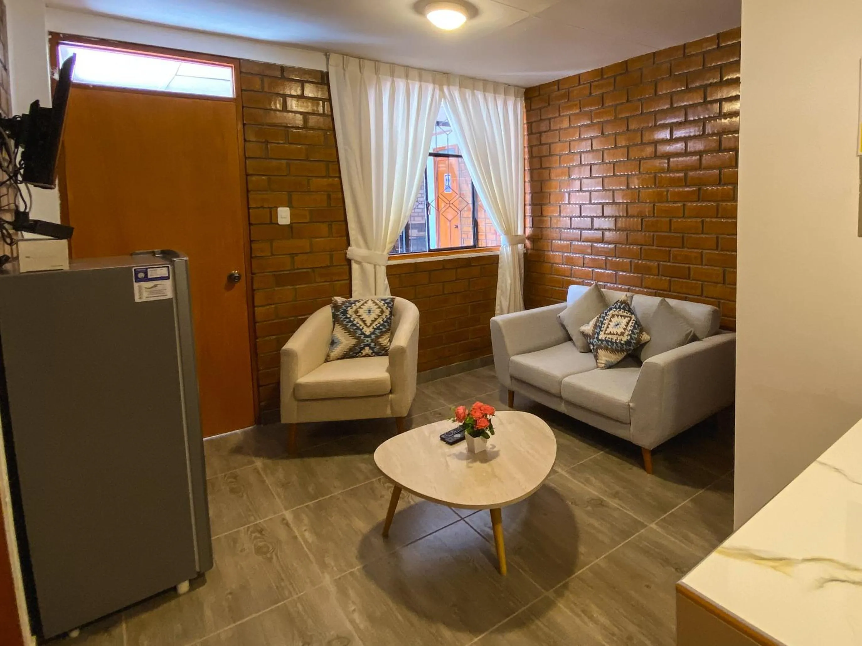 Living room in Tupac Huaraz