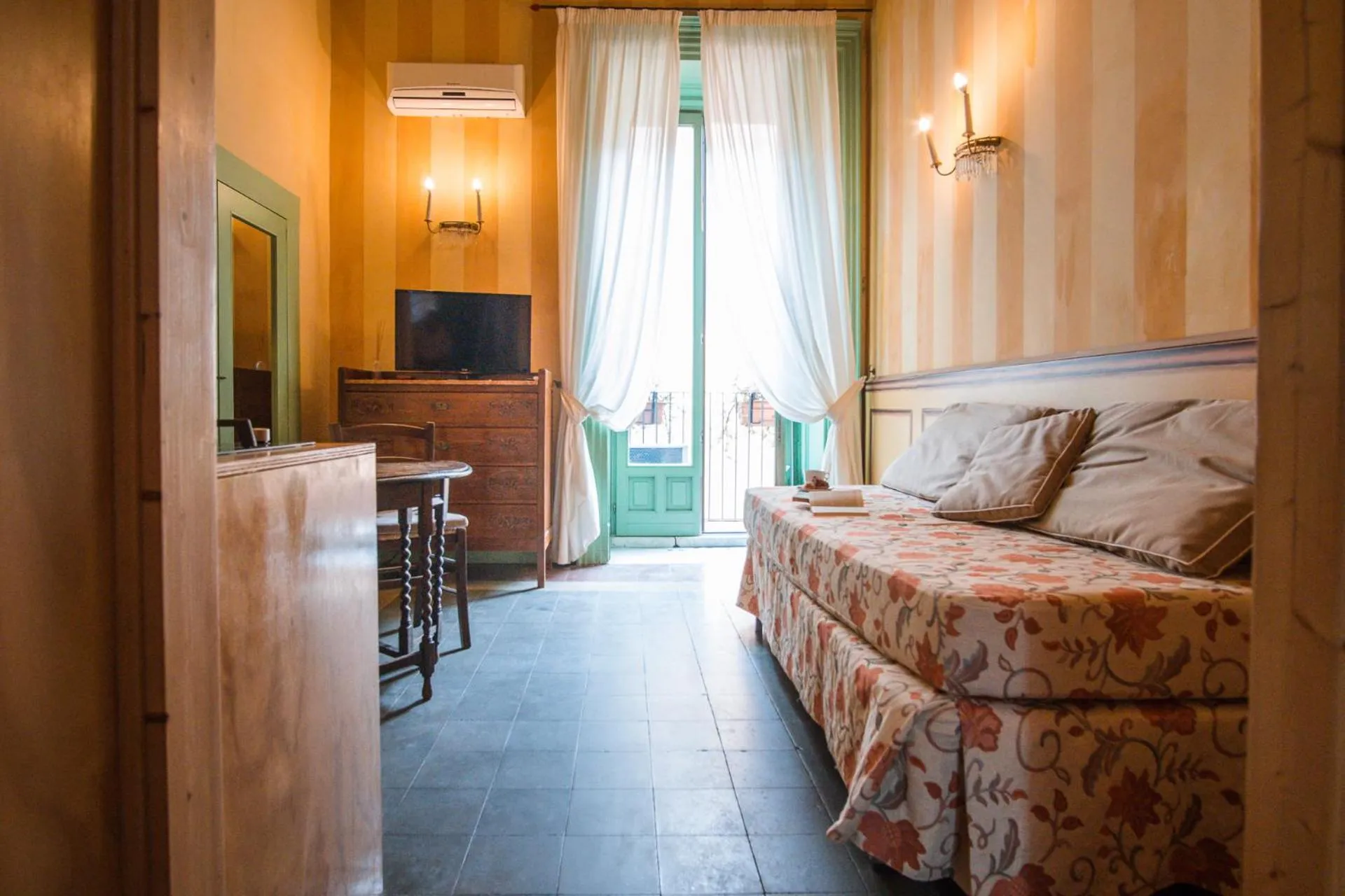 Balcony/Terrace, Bed in Casa D'aria